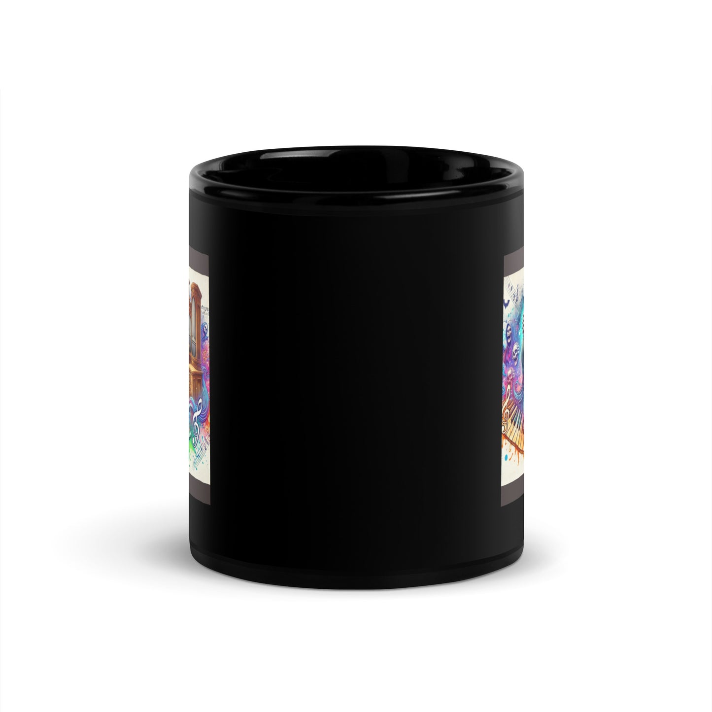 Bach from the Dead Black Mug