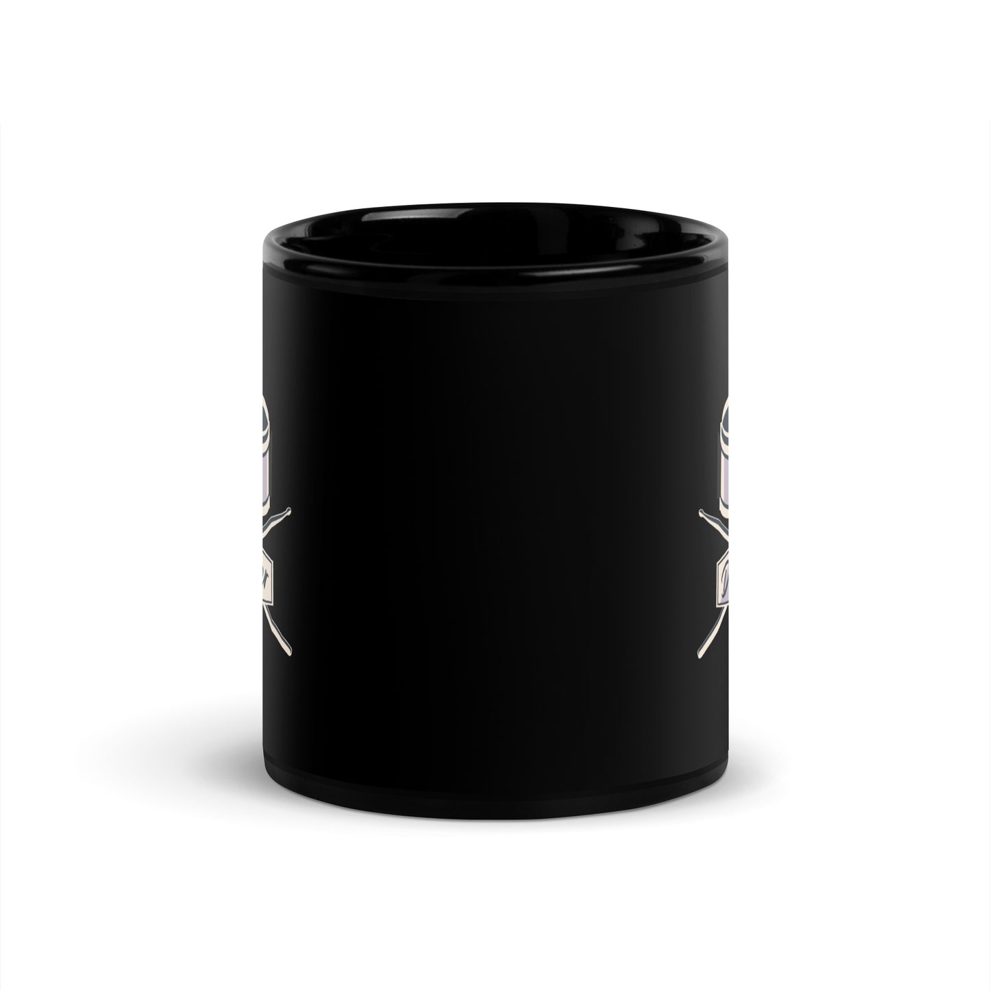 Drummer Idol Black Mug