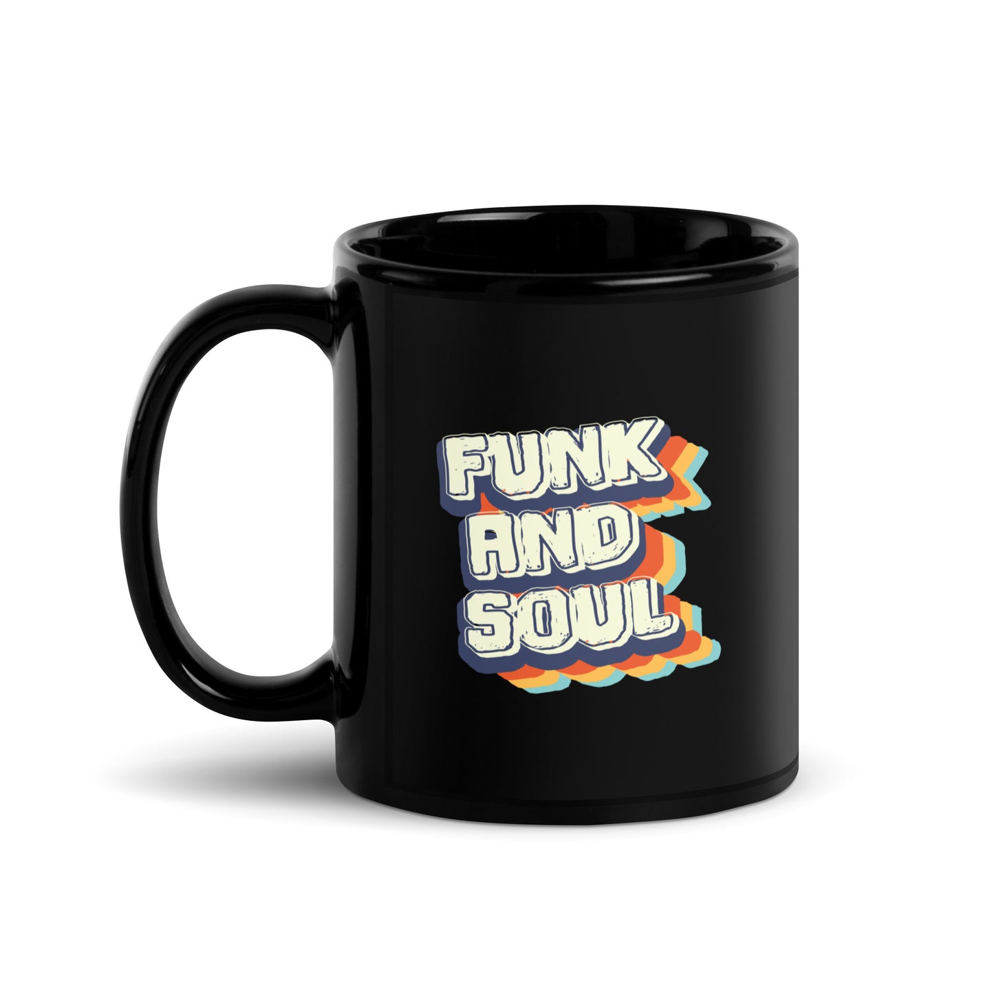 Funk and Soul Black Mug