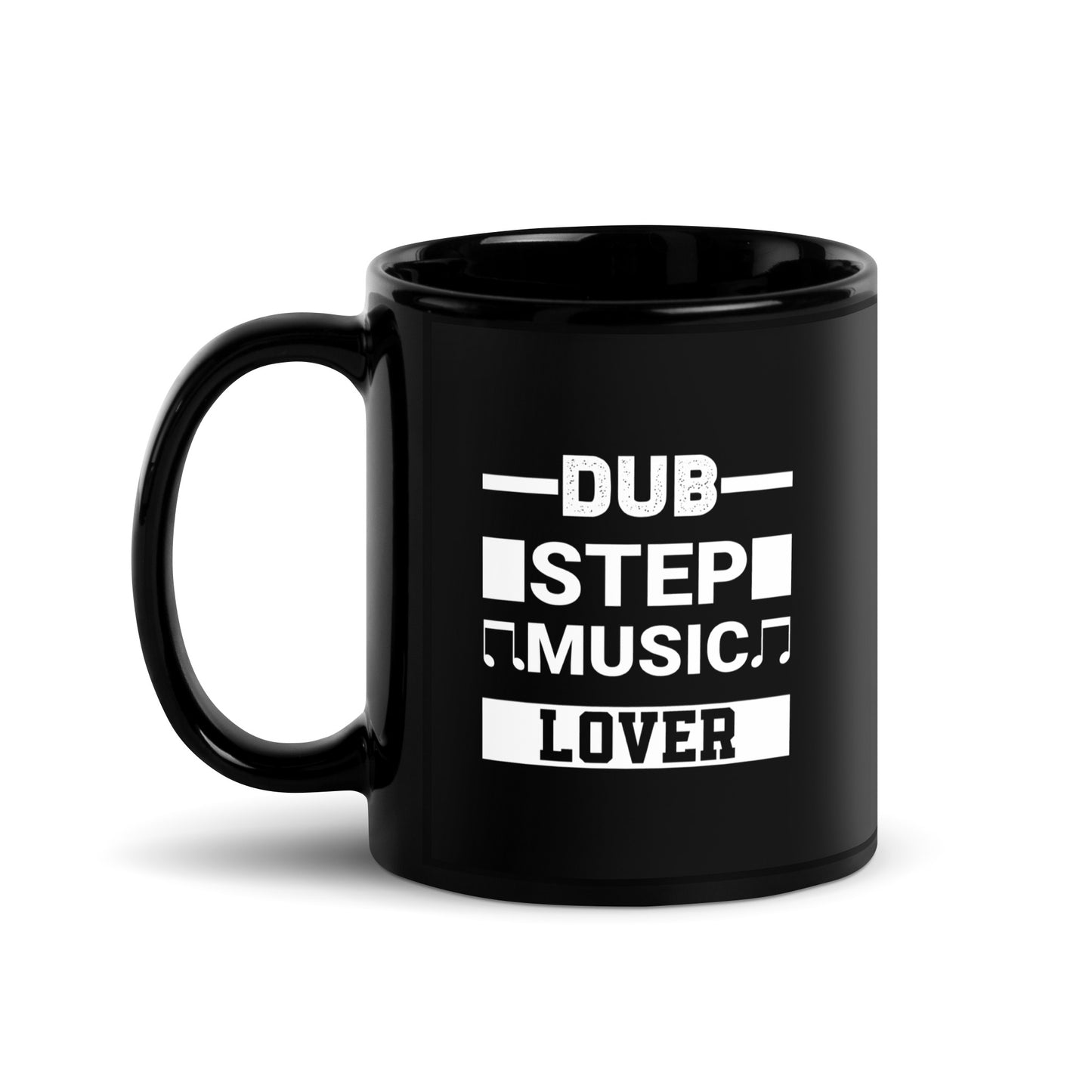 Dubstep Music Lover Black Mug