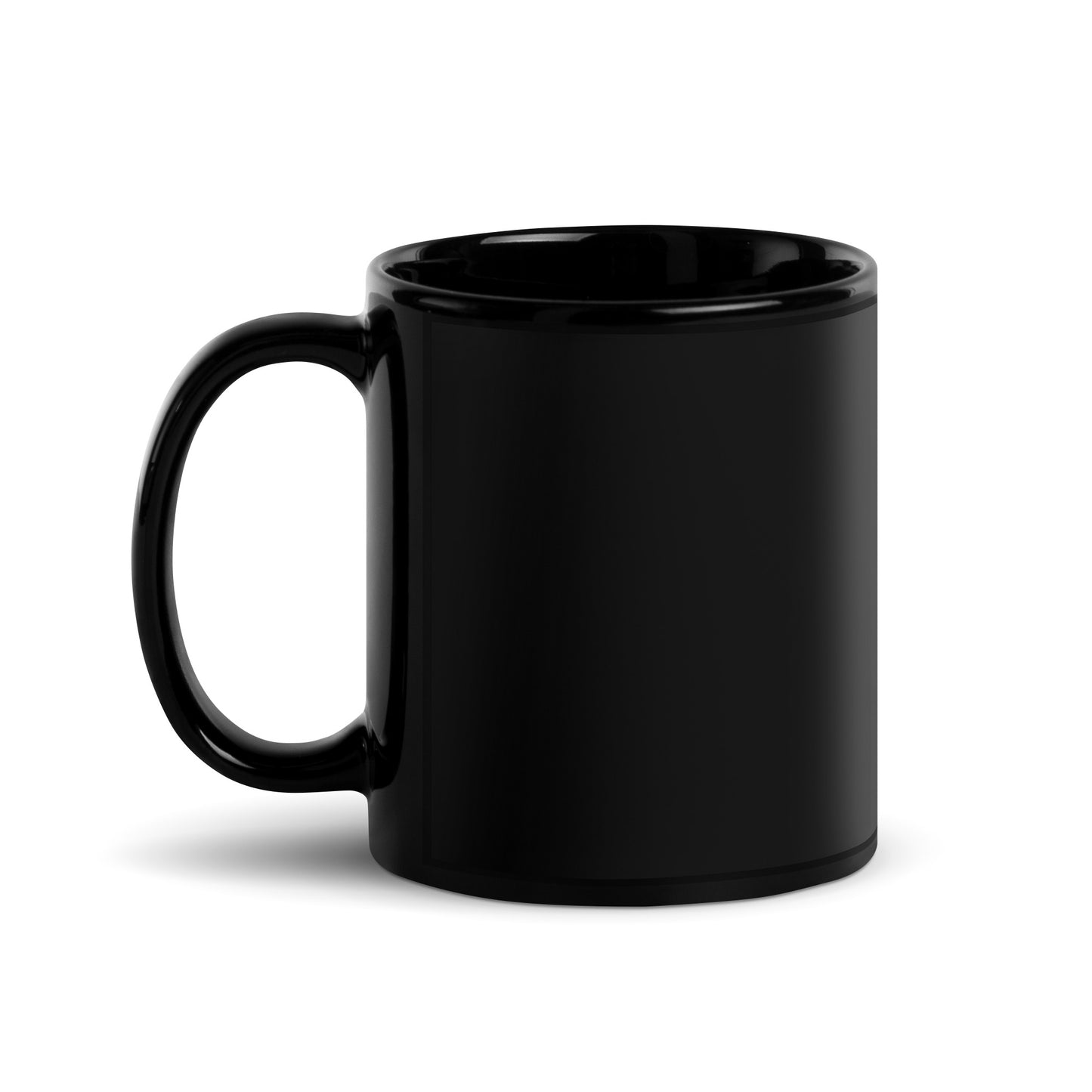 Melting Vinyl Black Mug