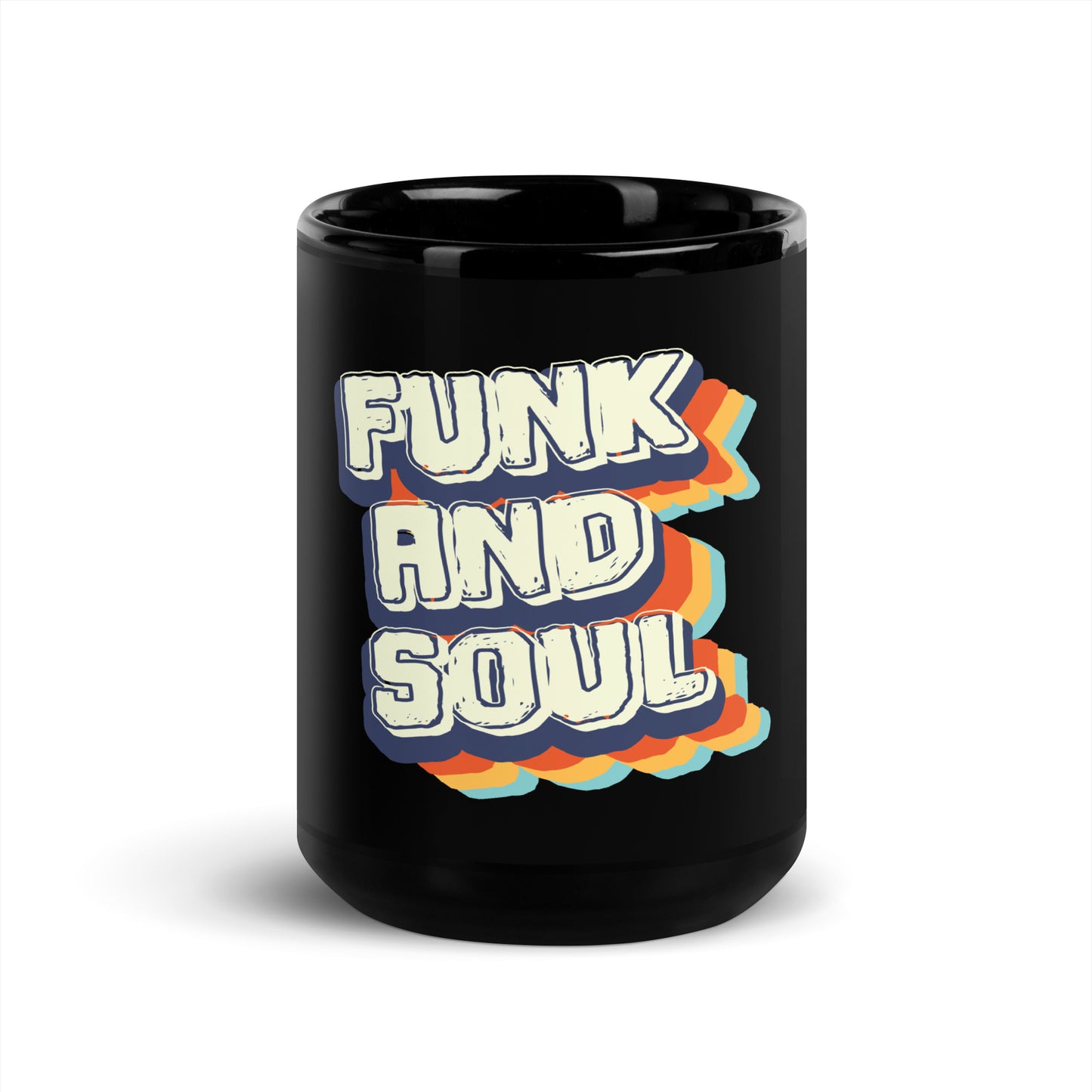 Funk and Soul Black Mug