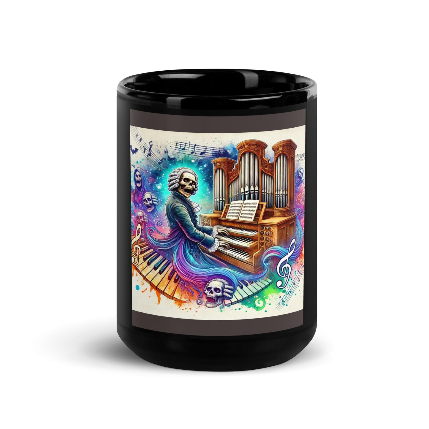 Bach from the Dead Black Mug