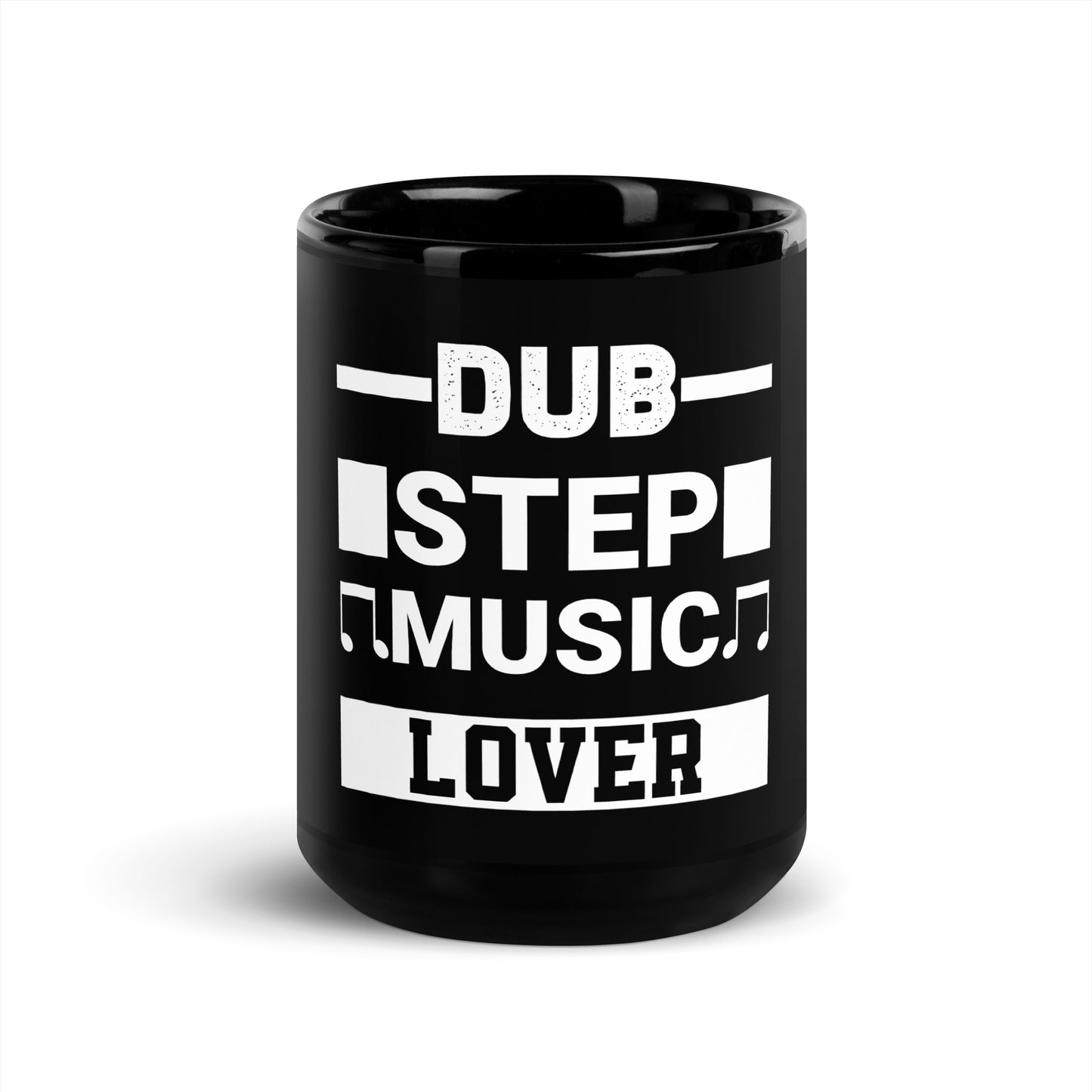Dubstep Music Lover Black Mug