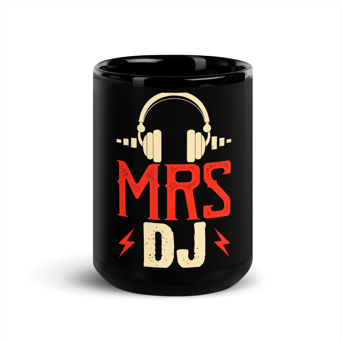 Mrs. DJ Black Mug