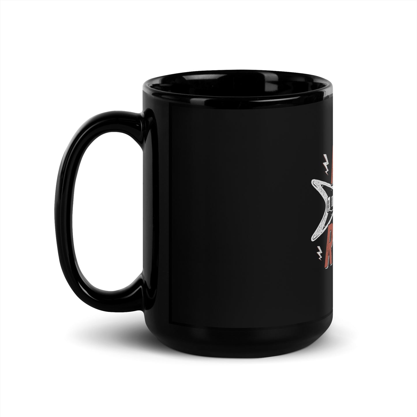 Power of Rock 'n' Roll Black Mug