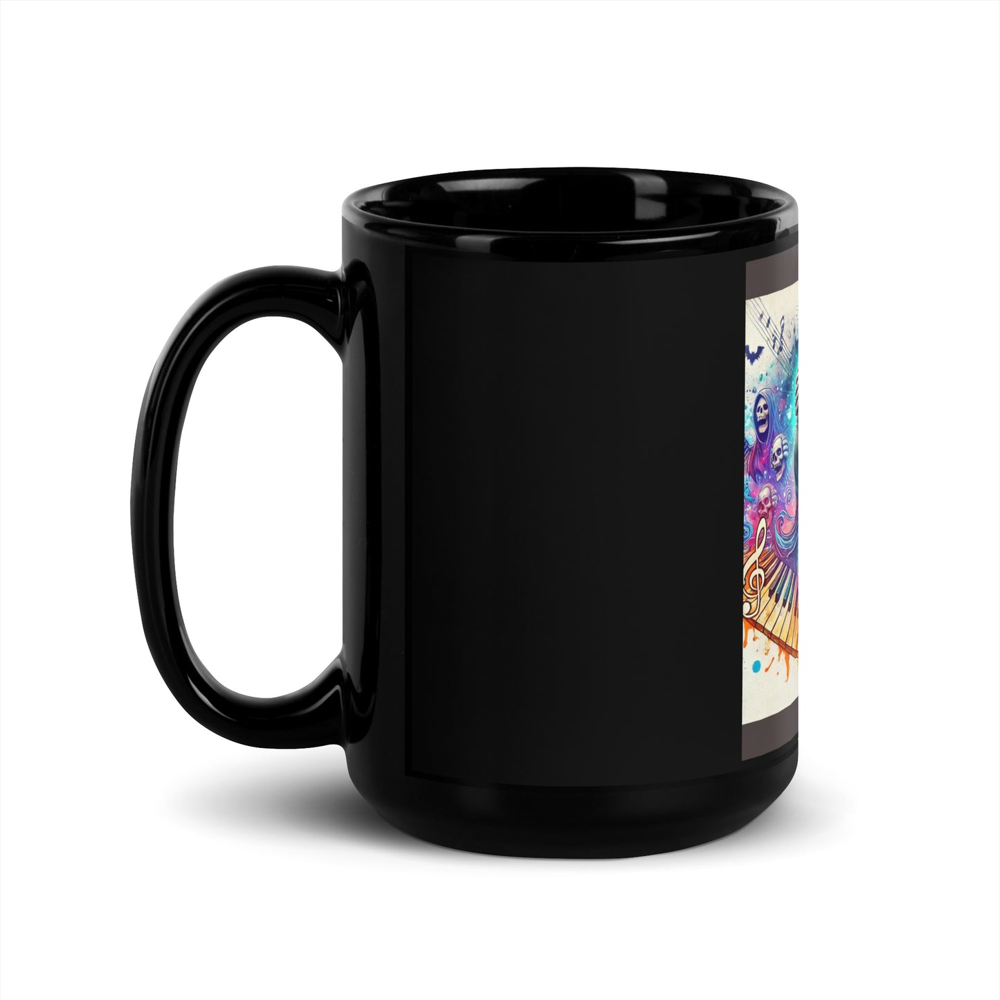 Bach from the Dead Black Mug