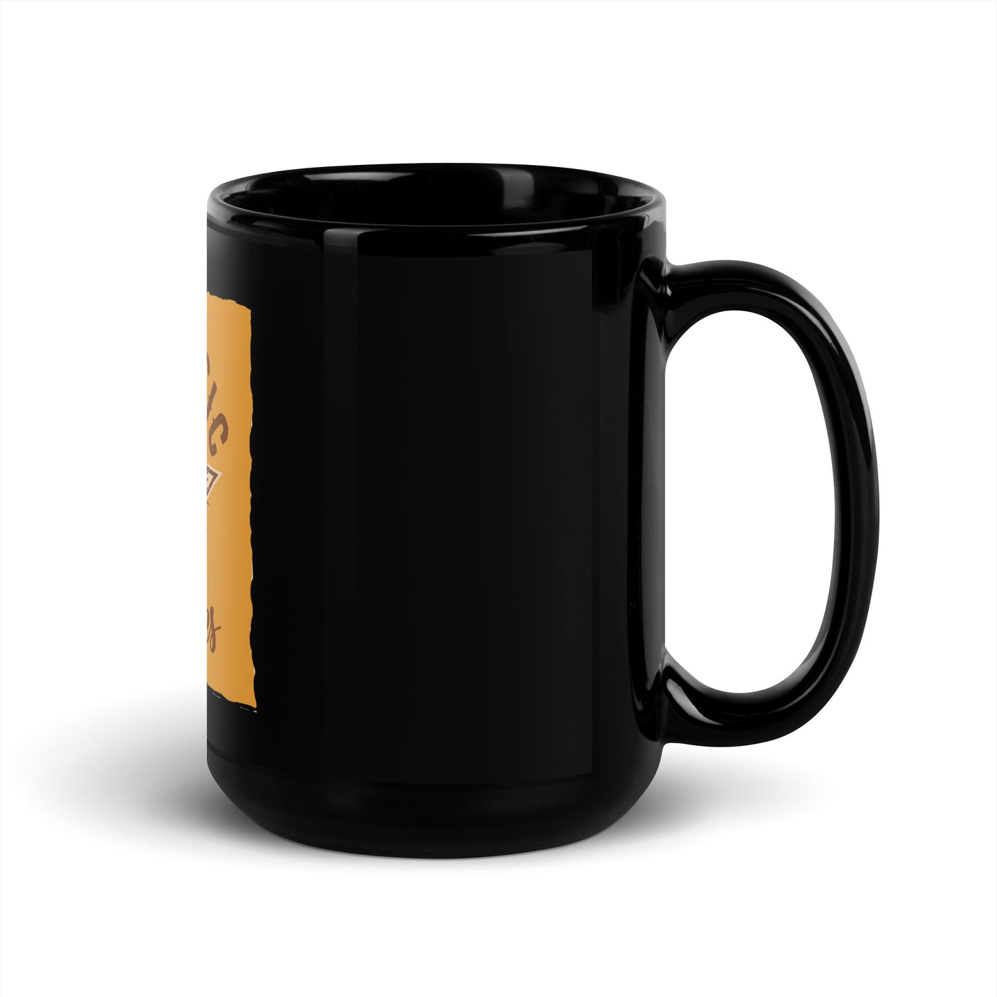 My Music My Rules Black Mug