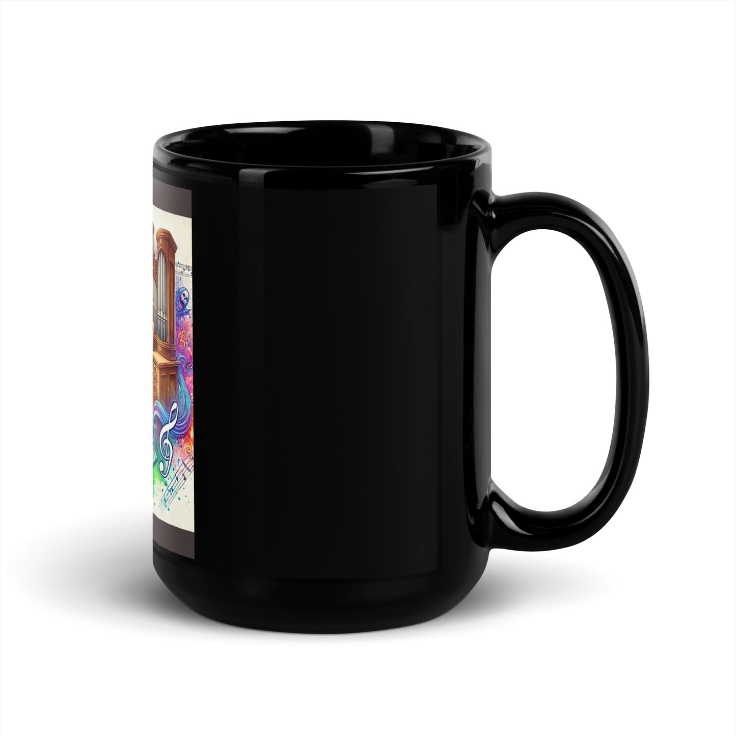 Bach from the Dead Black Mug