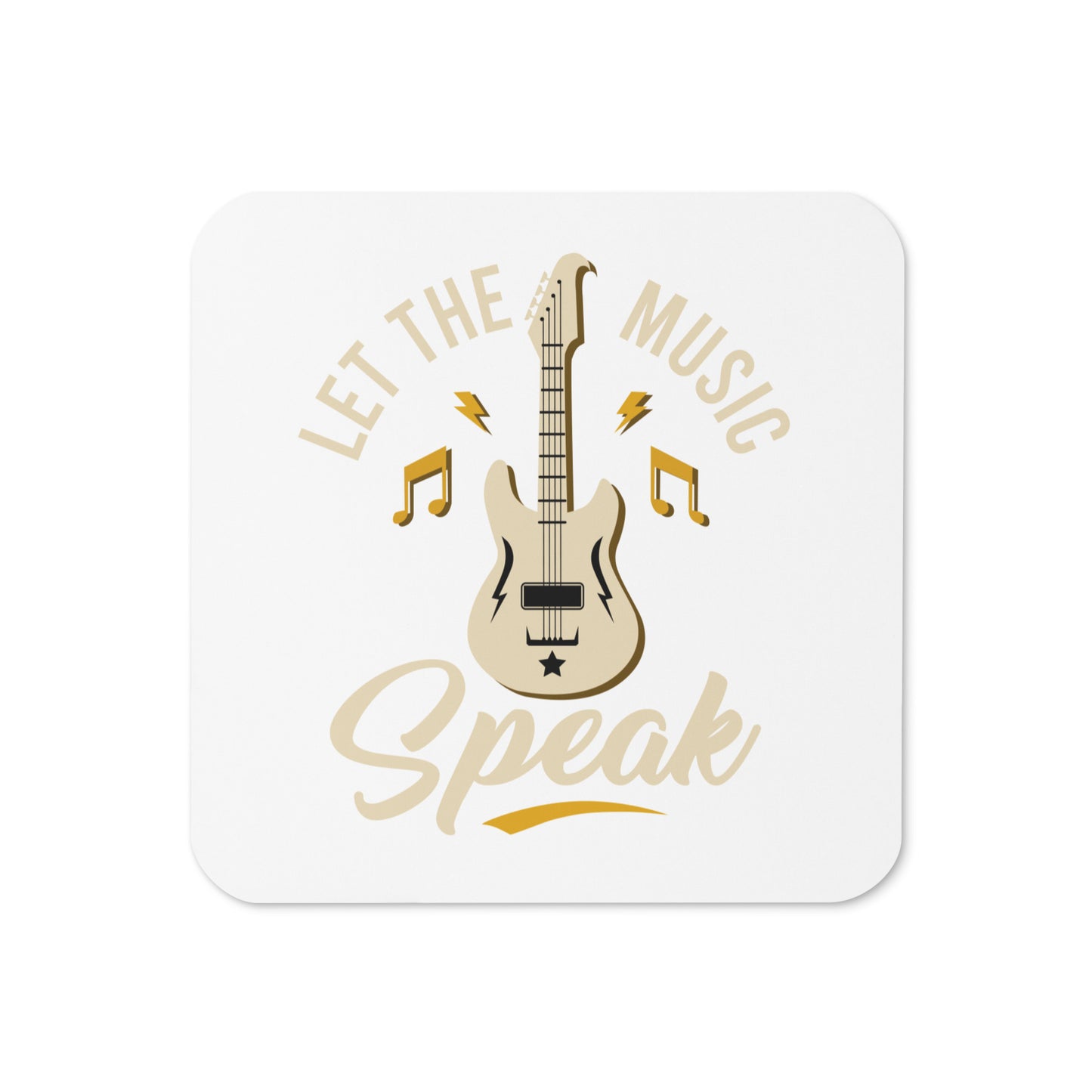Let The Music Speak Coaster
