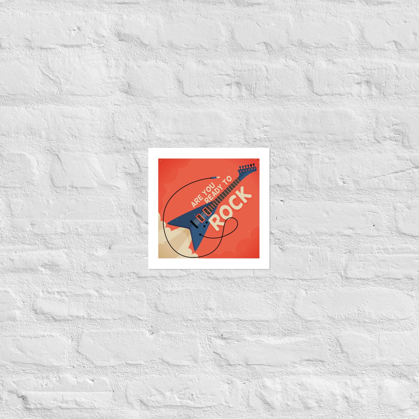 Are You Ready To Rock Poster