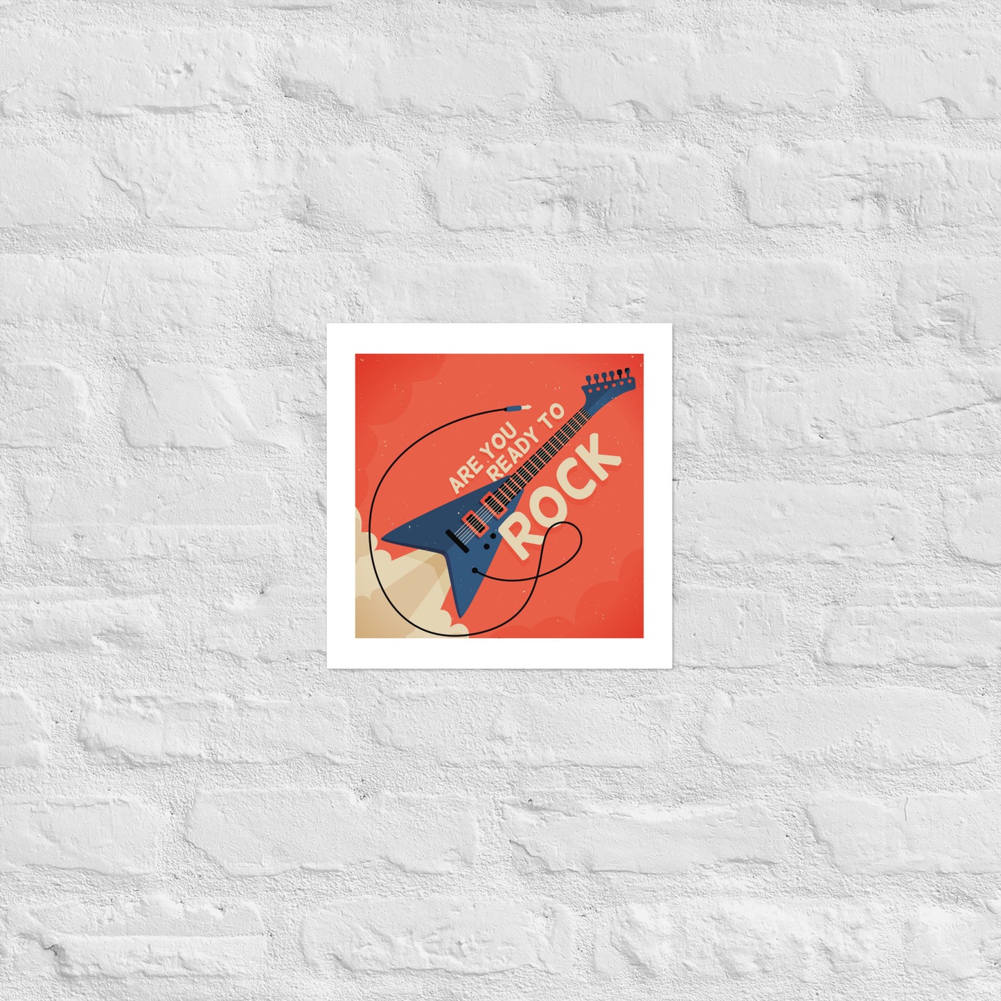 Are You Ready To Rock Poster