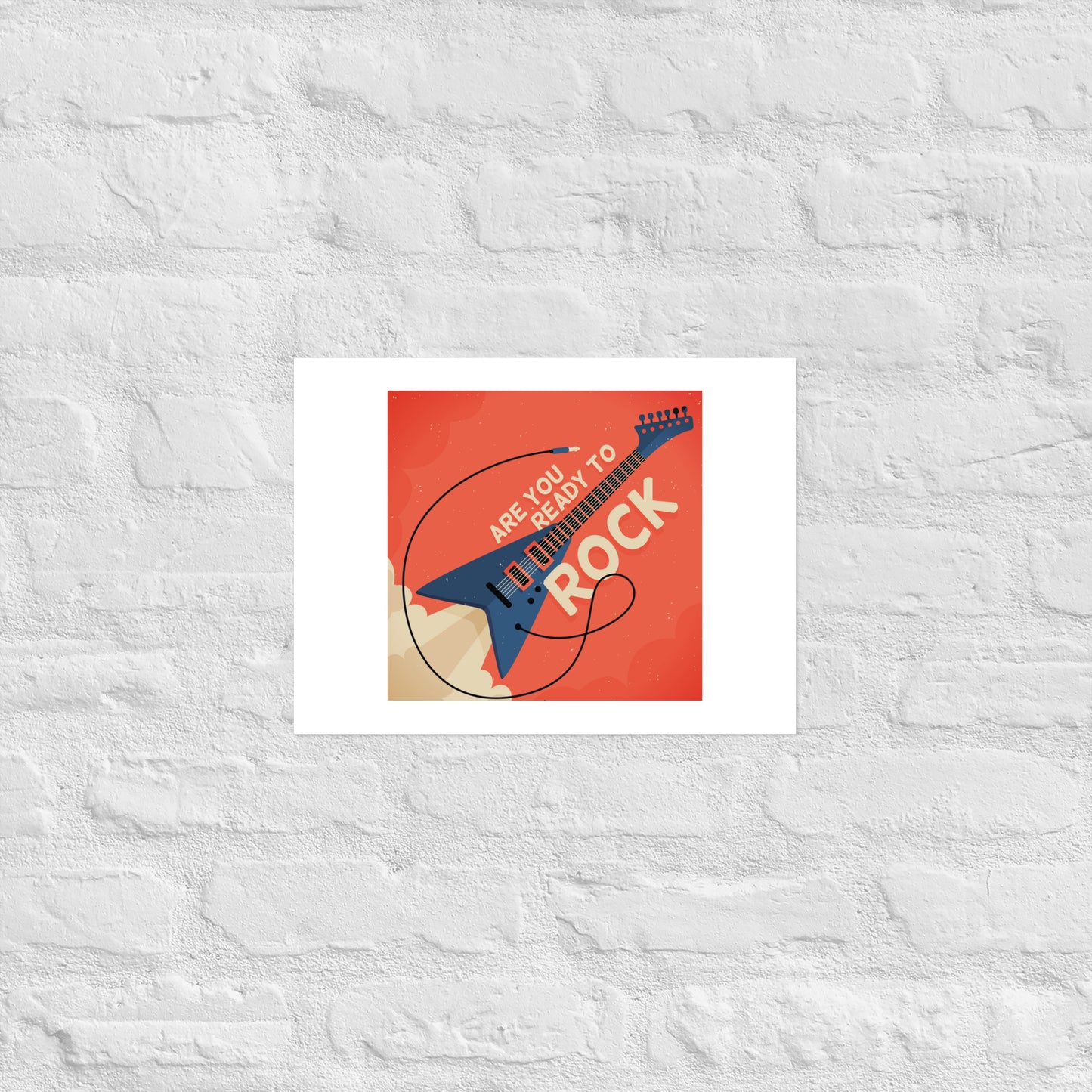 Are You Ready To Rock Poster