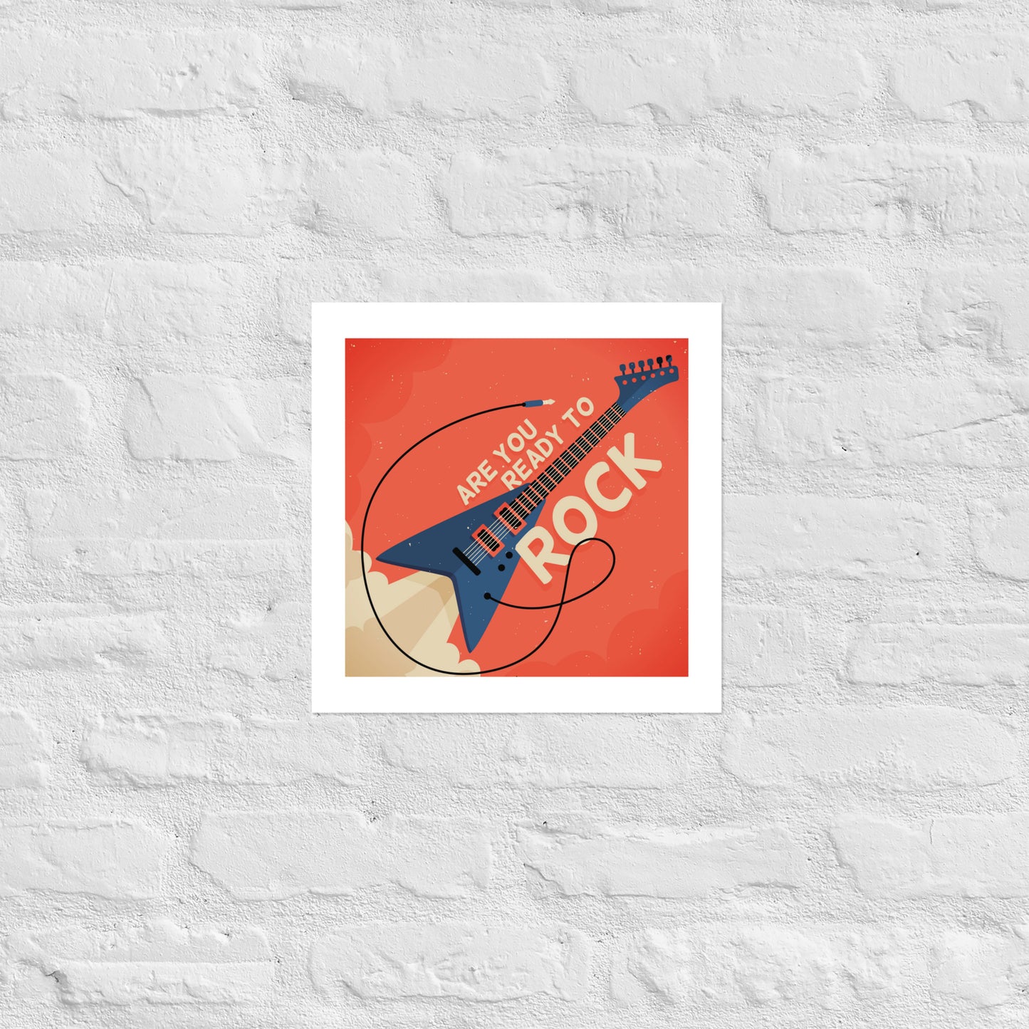 Are You Ready To Rock Poster