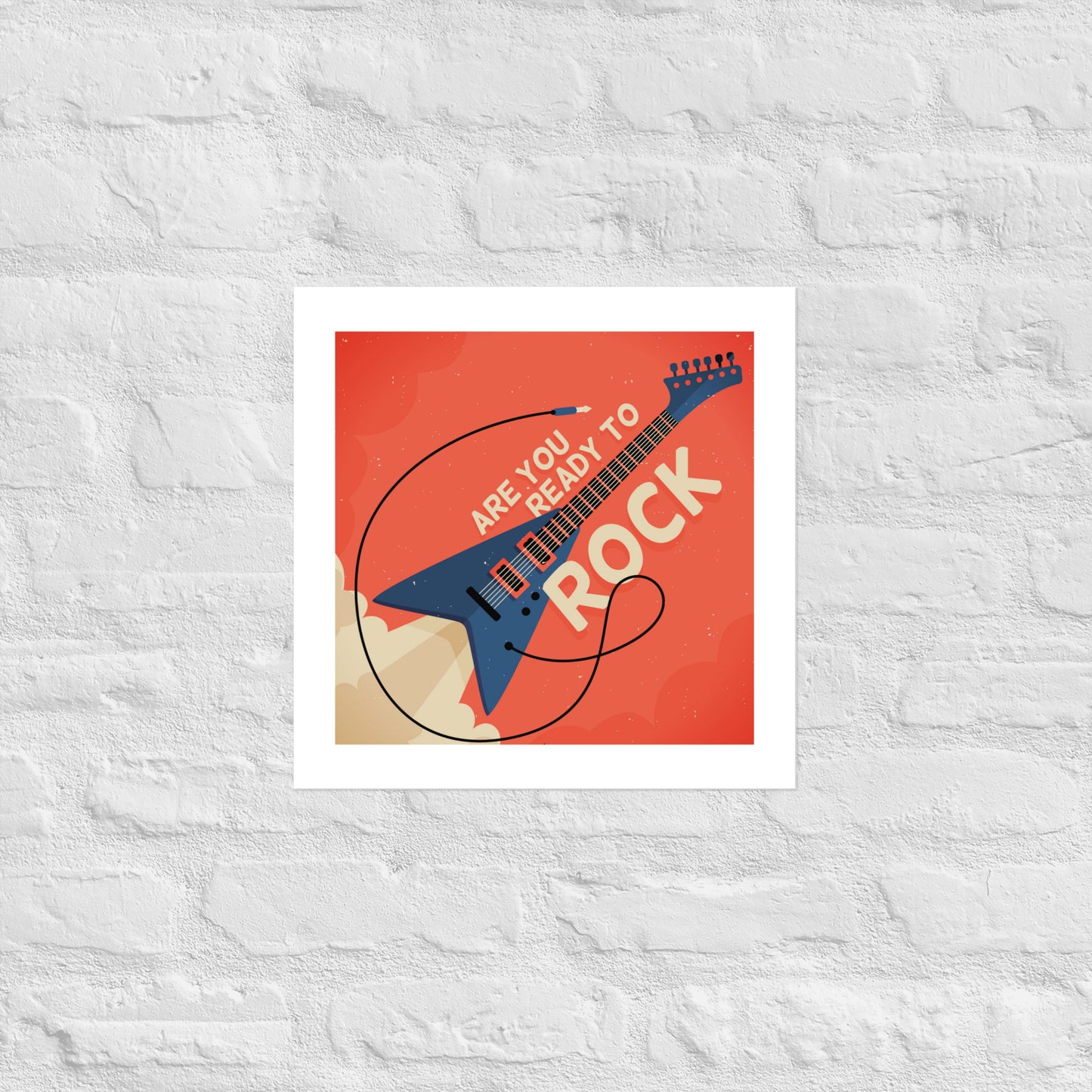 Are You Ready To Rock Poster