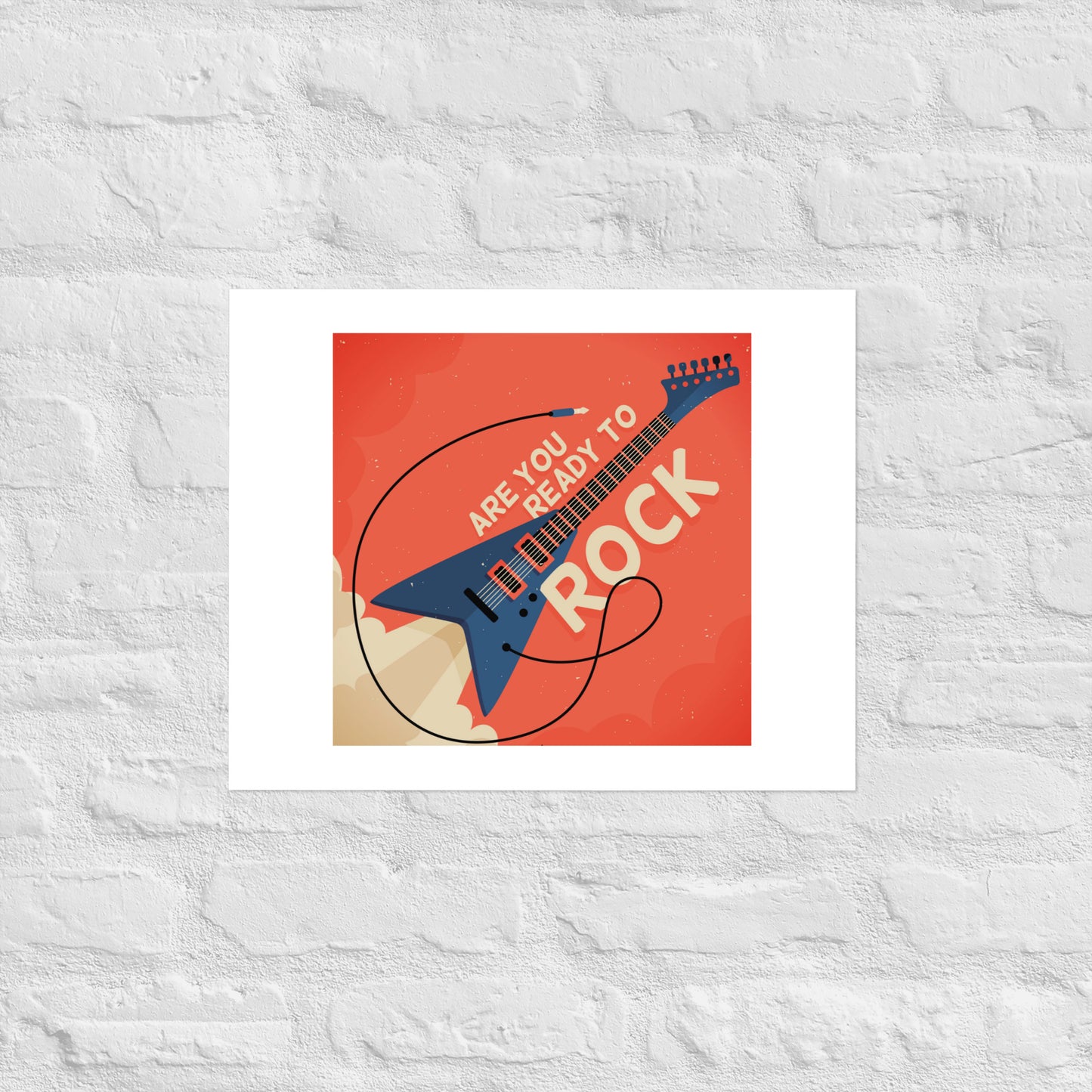 Are You Ready To Rock Poster
