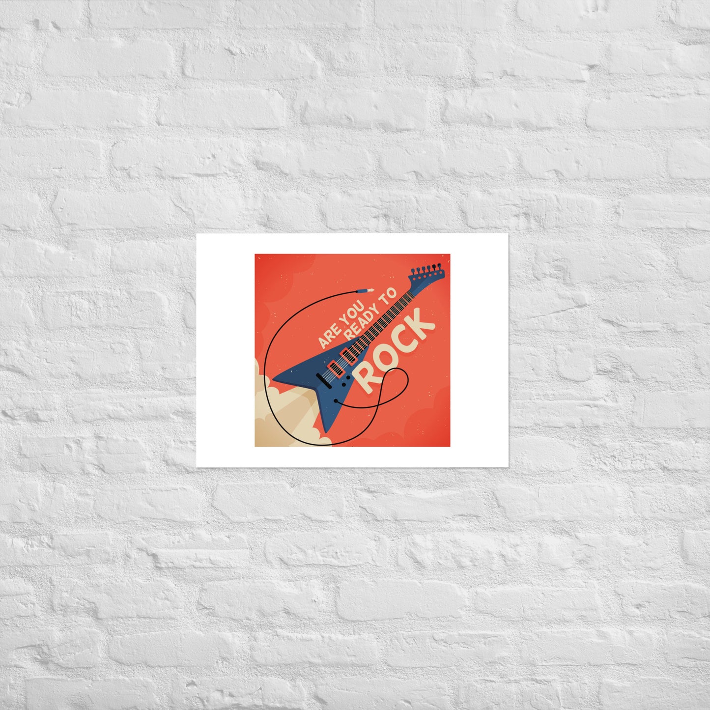 Are You Ready To Rock Poster