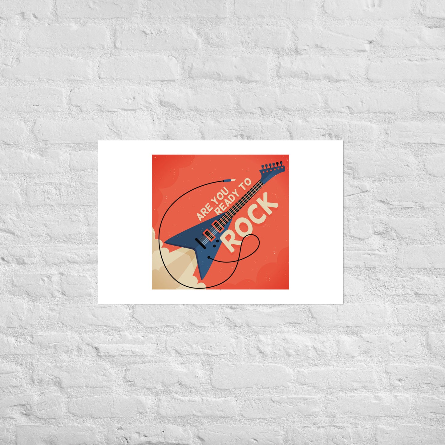 Are You Ready To Rock Poster