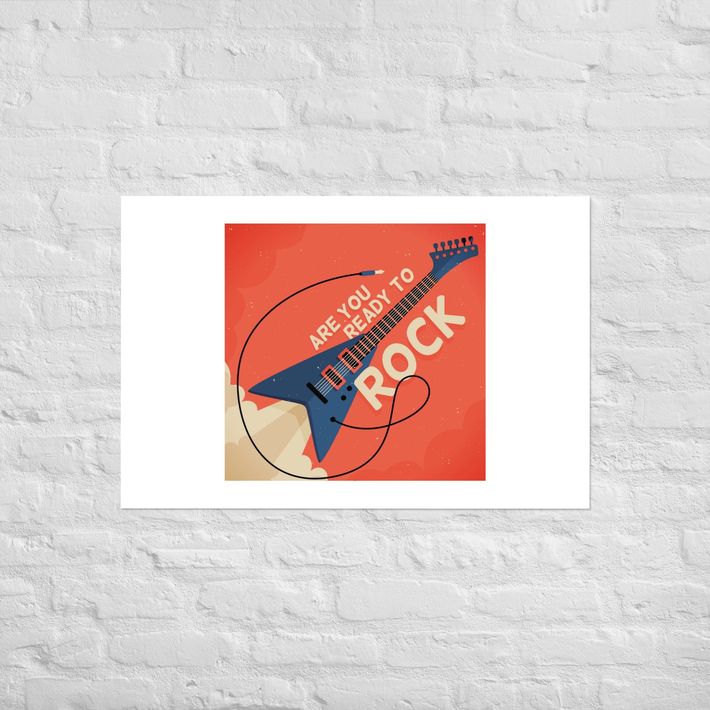 Are You Ready To Rock Poster