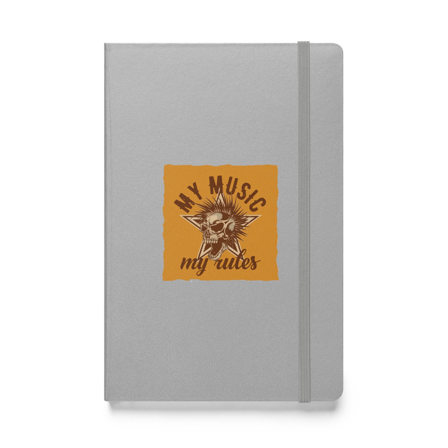 My Music My Rules Hardbound Notebook