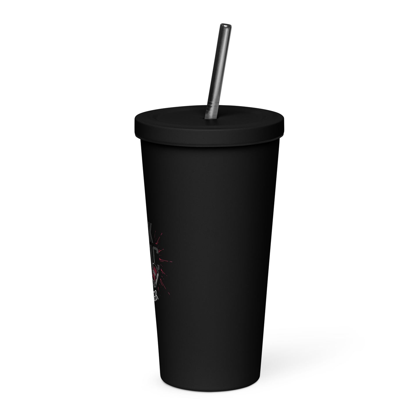 Rock Music Forever Insulated Tumbler with Straw