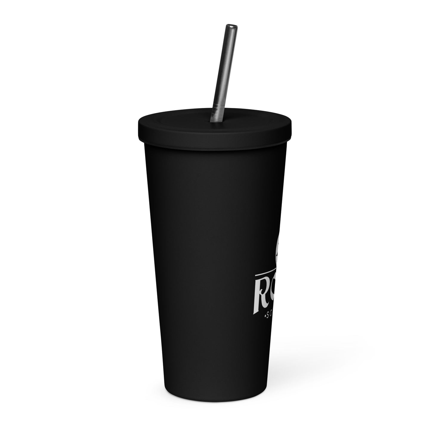 Rock Society Insulated Tumbler with Straw