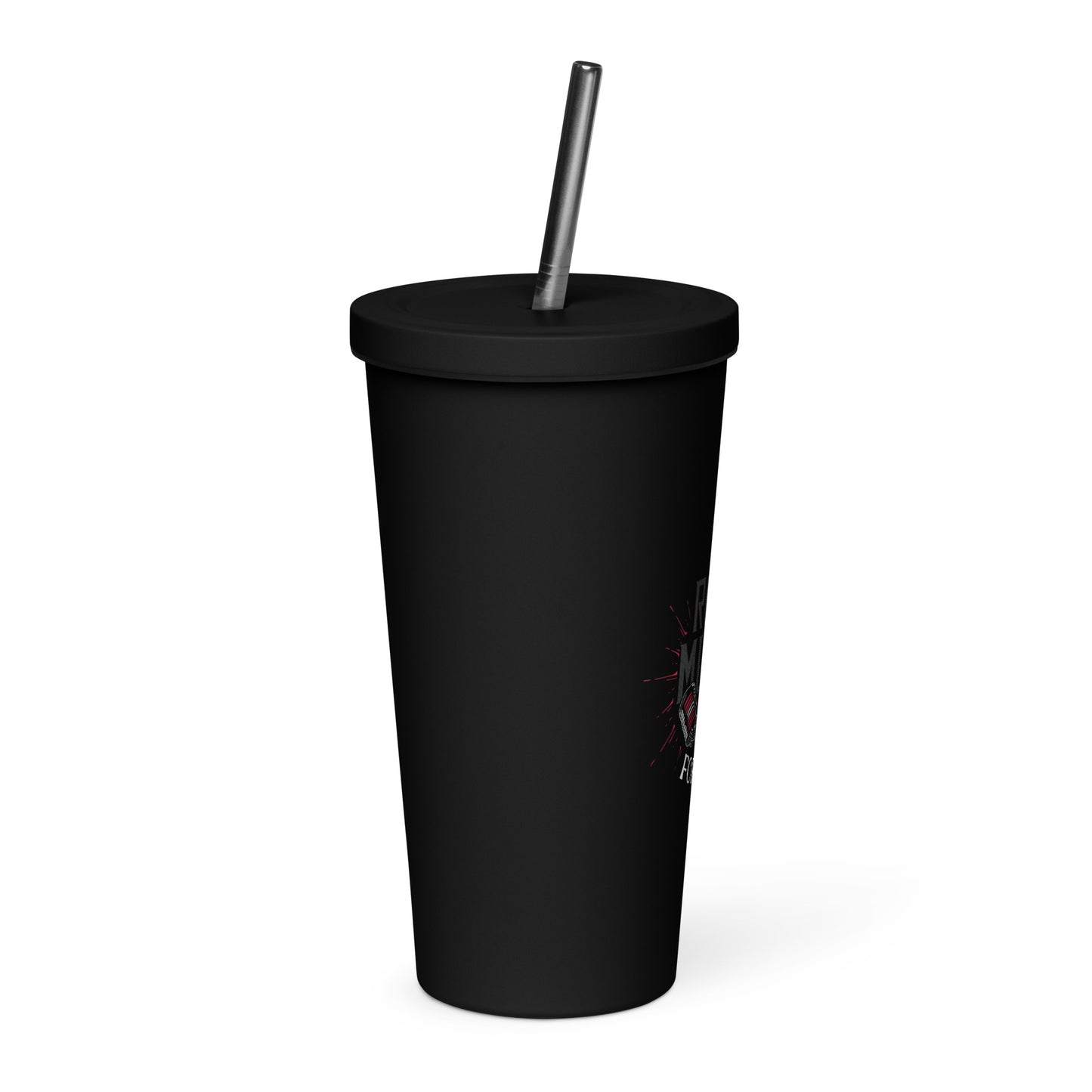 Rock Music Forever Insulated Tumbler with Straw