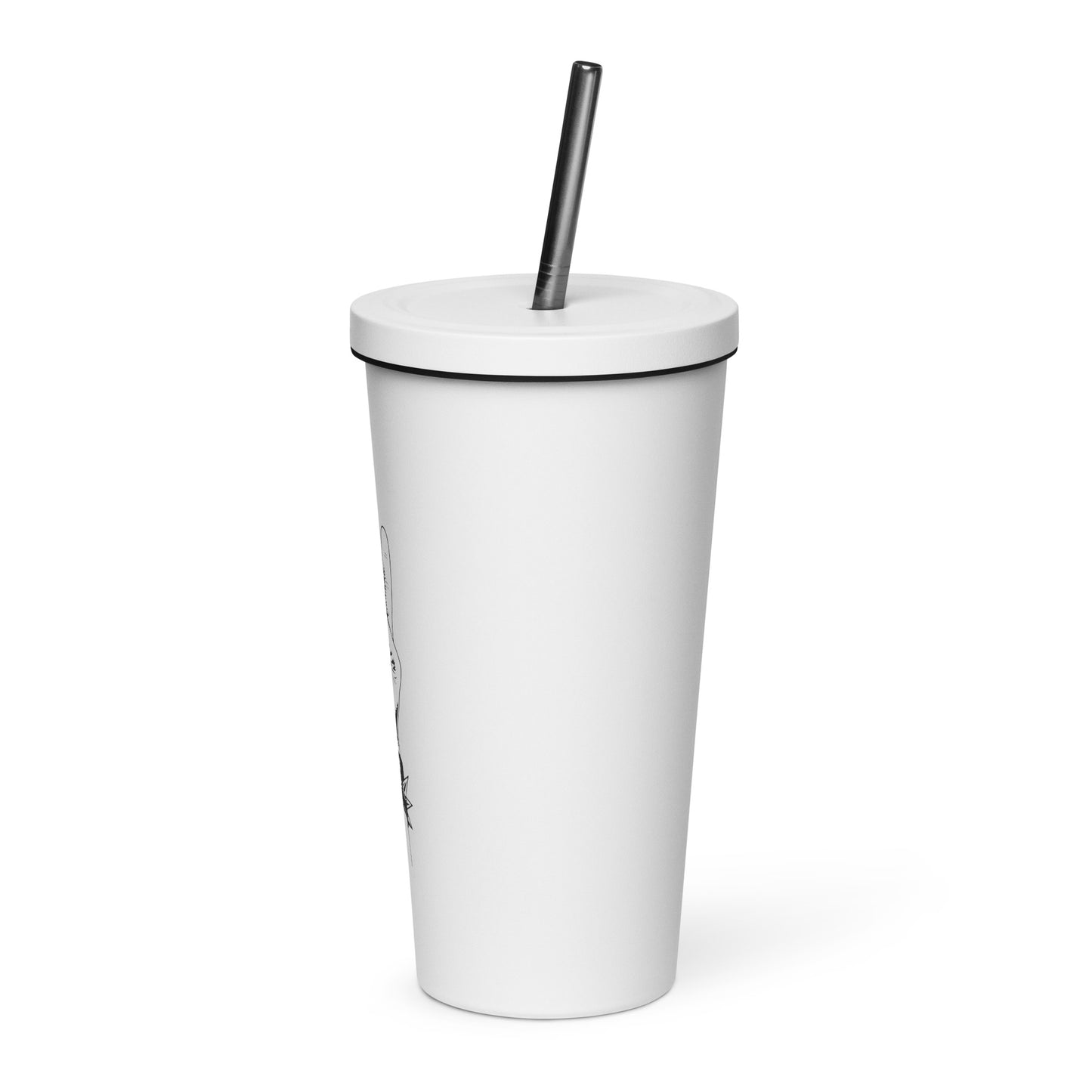 Rock On Insulated Tumbler with Straw