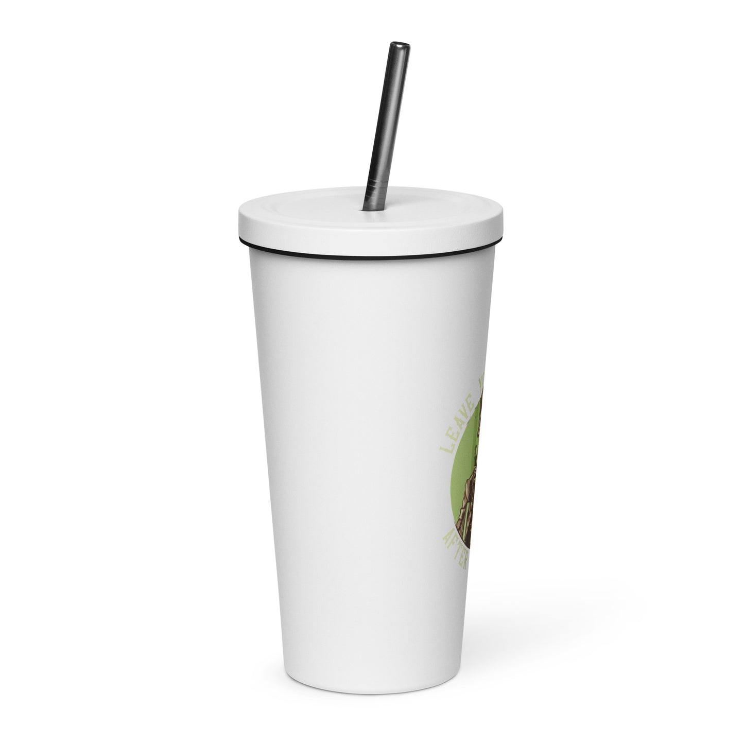 Leave Your Message After The Beep Insulated Tumbler with Straw