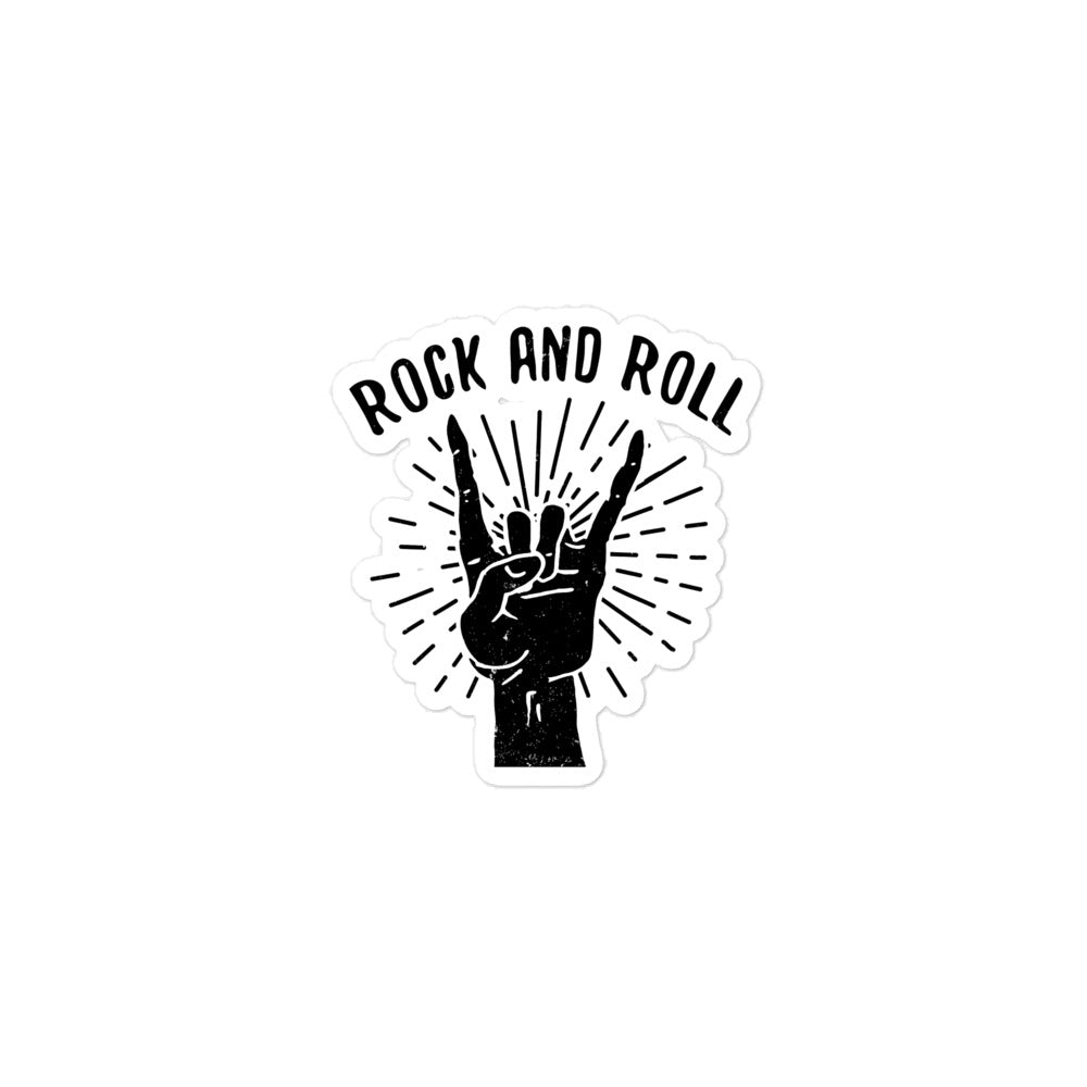 Rock and Roll Hand Stickers