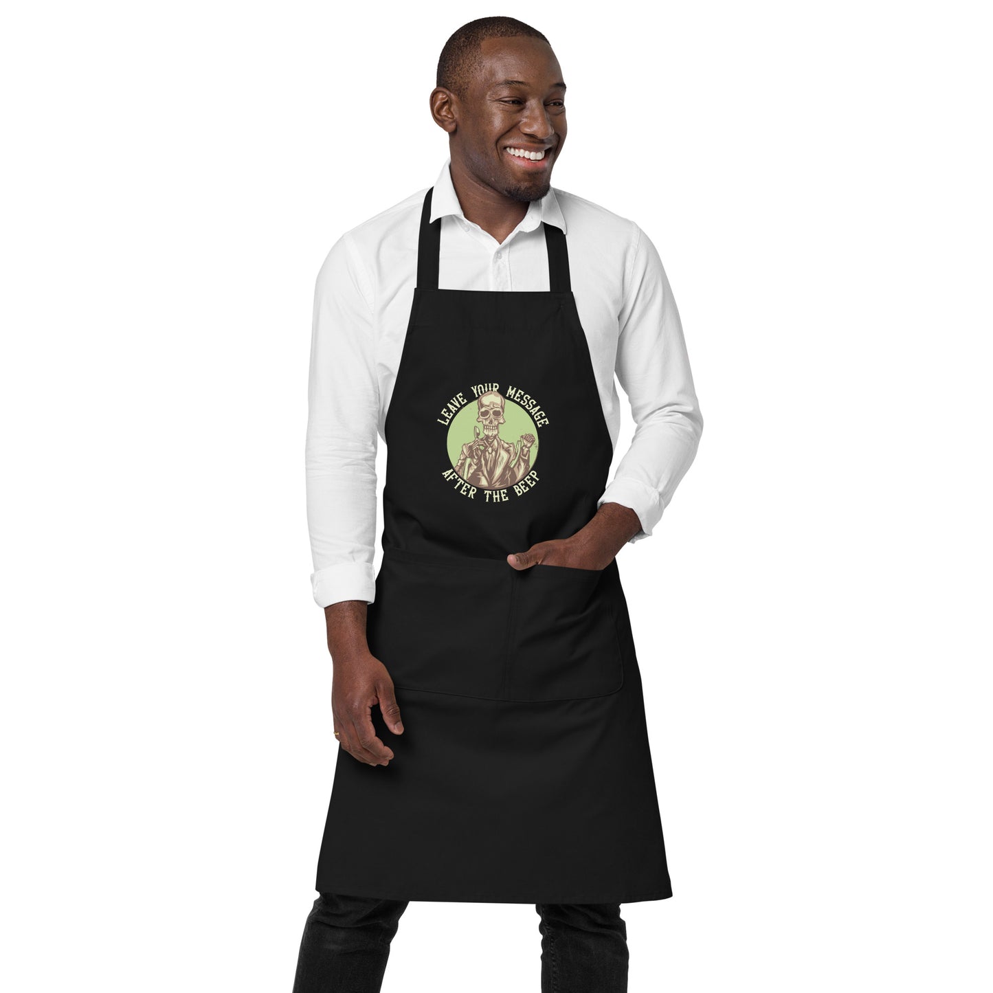 Leave Your Message After The Beep Apron