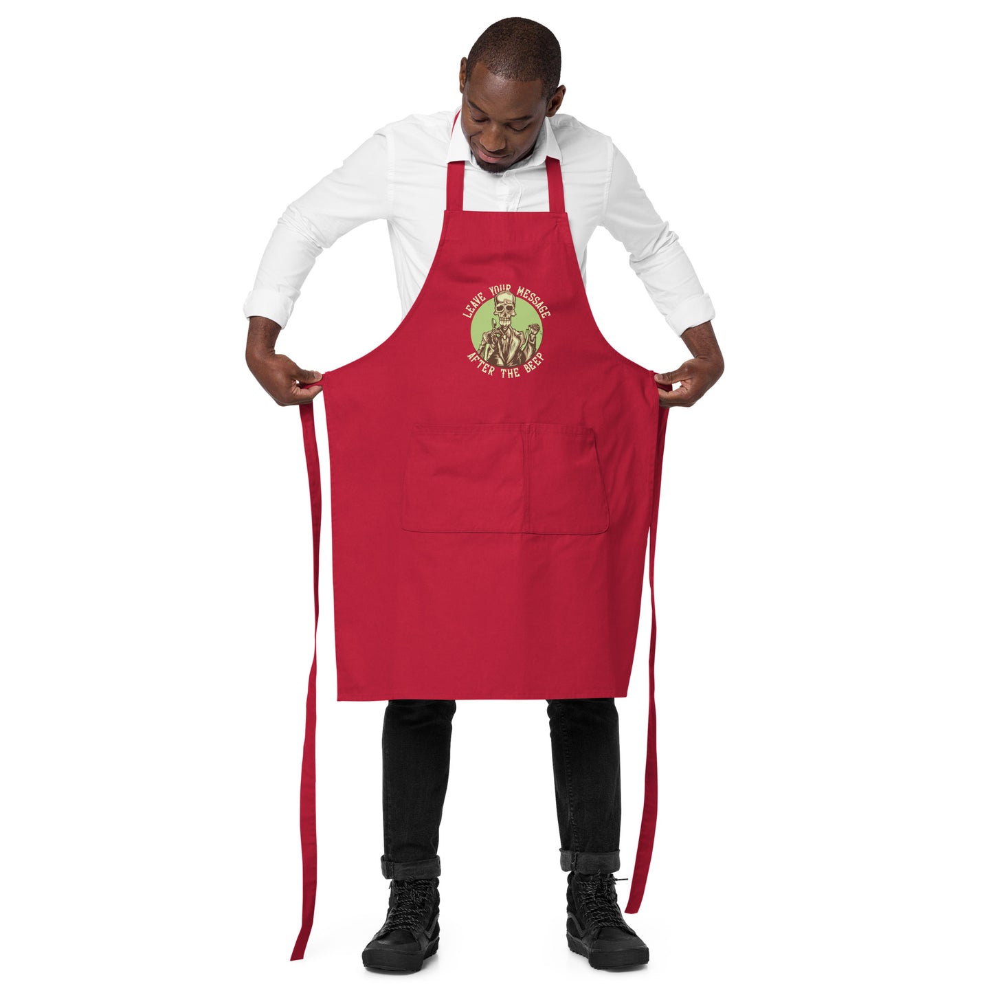 Leave Your Message After The Beep Apron