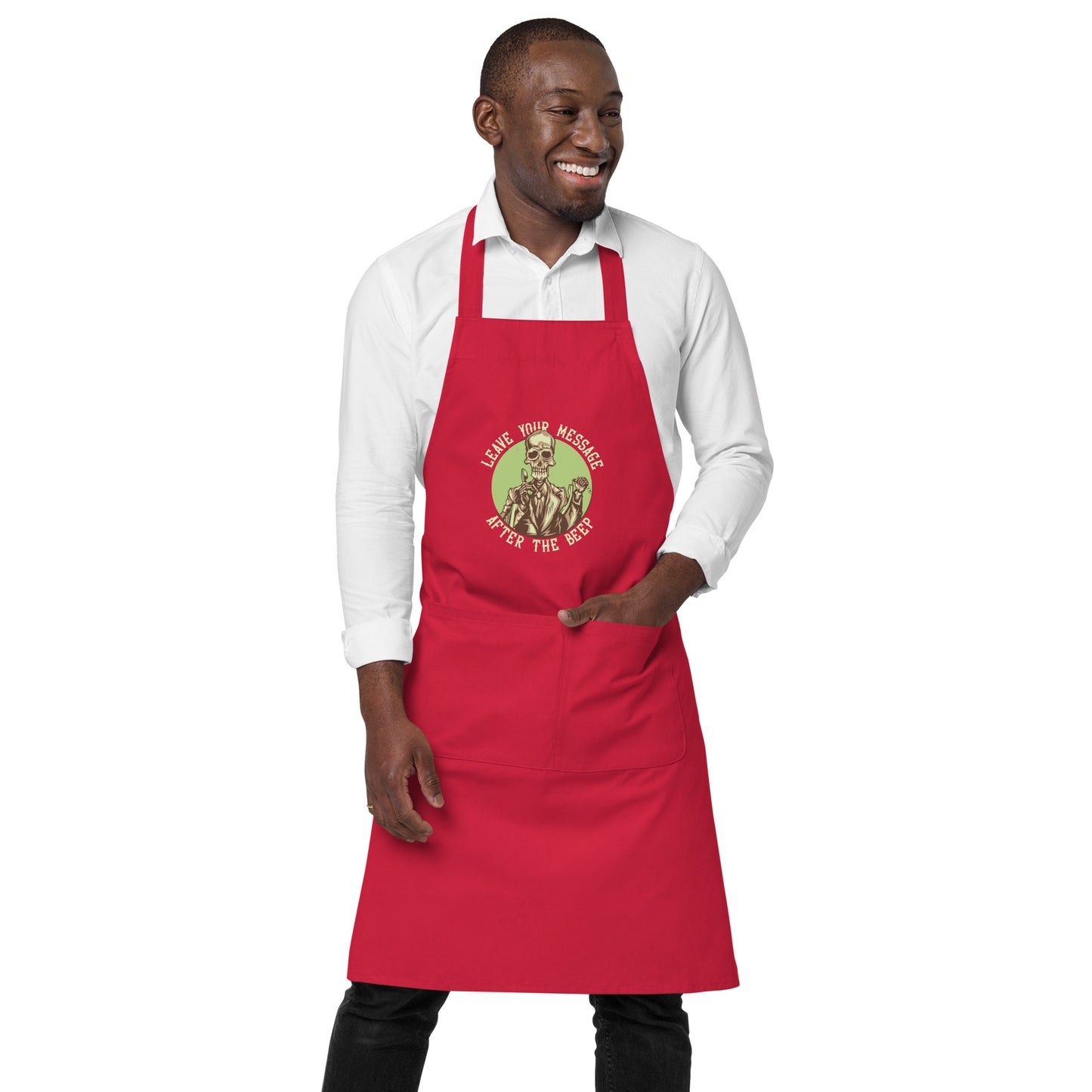 Leave Your Message After The Beep Apron