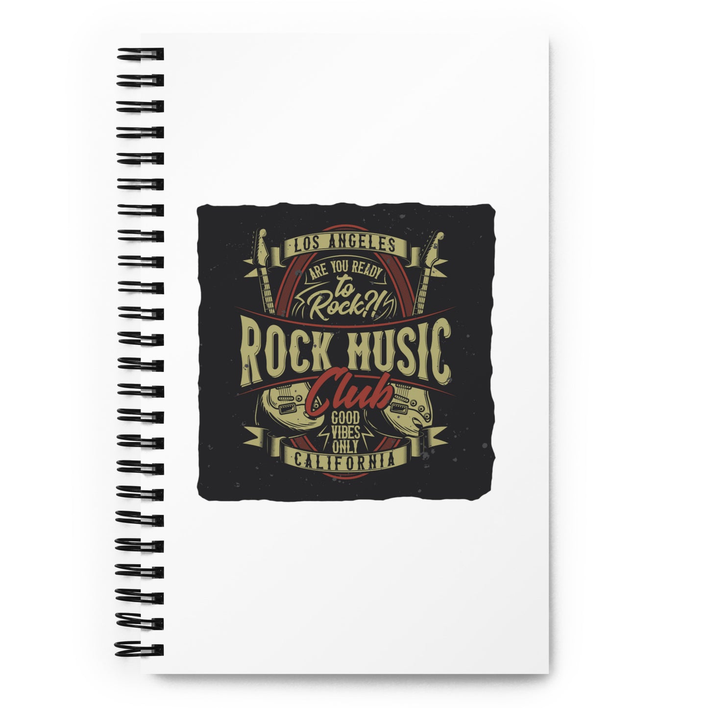 Are You Ready To Rock Spiral Notebook