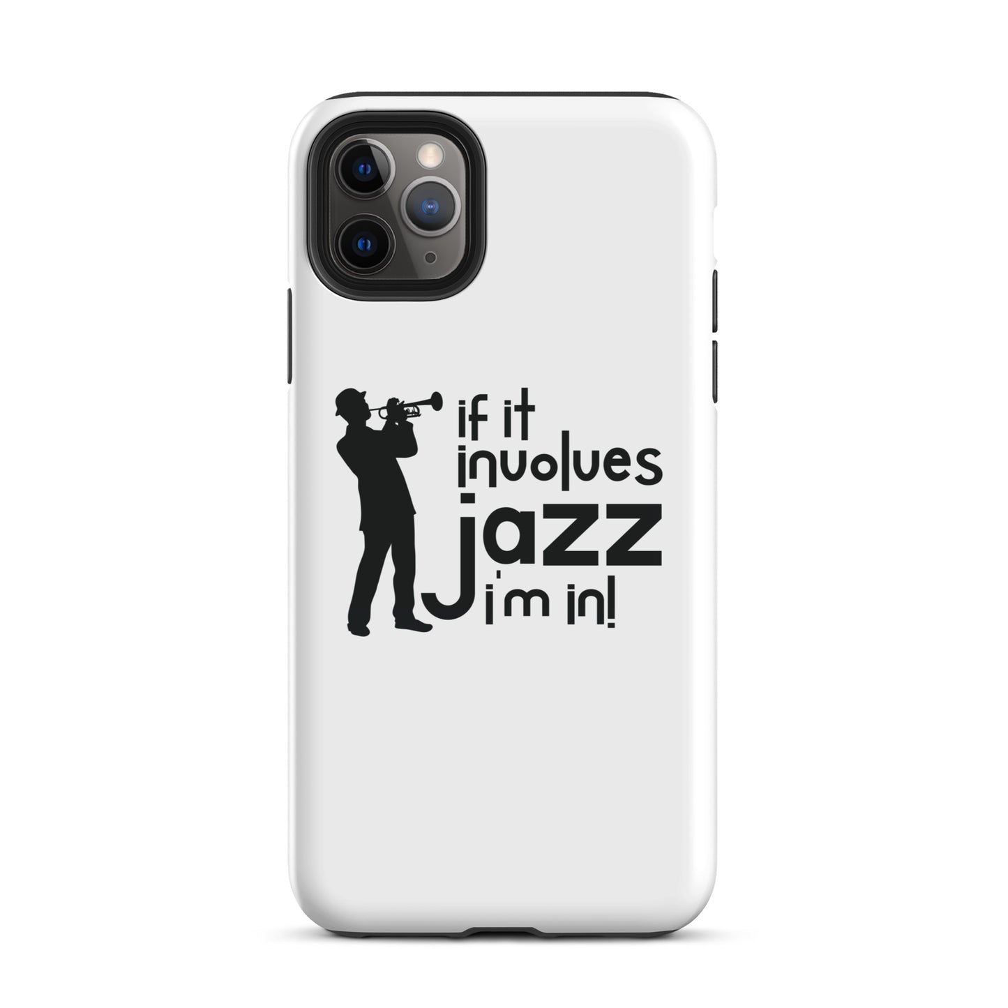 If it Involves Jazz, I'm In! iPhone Case