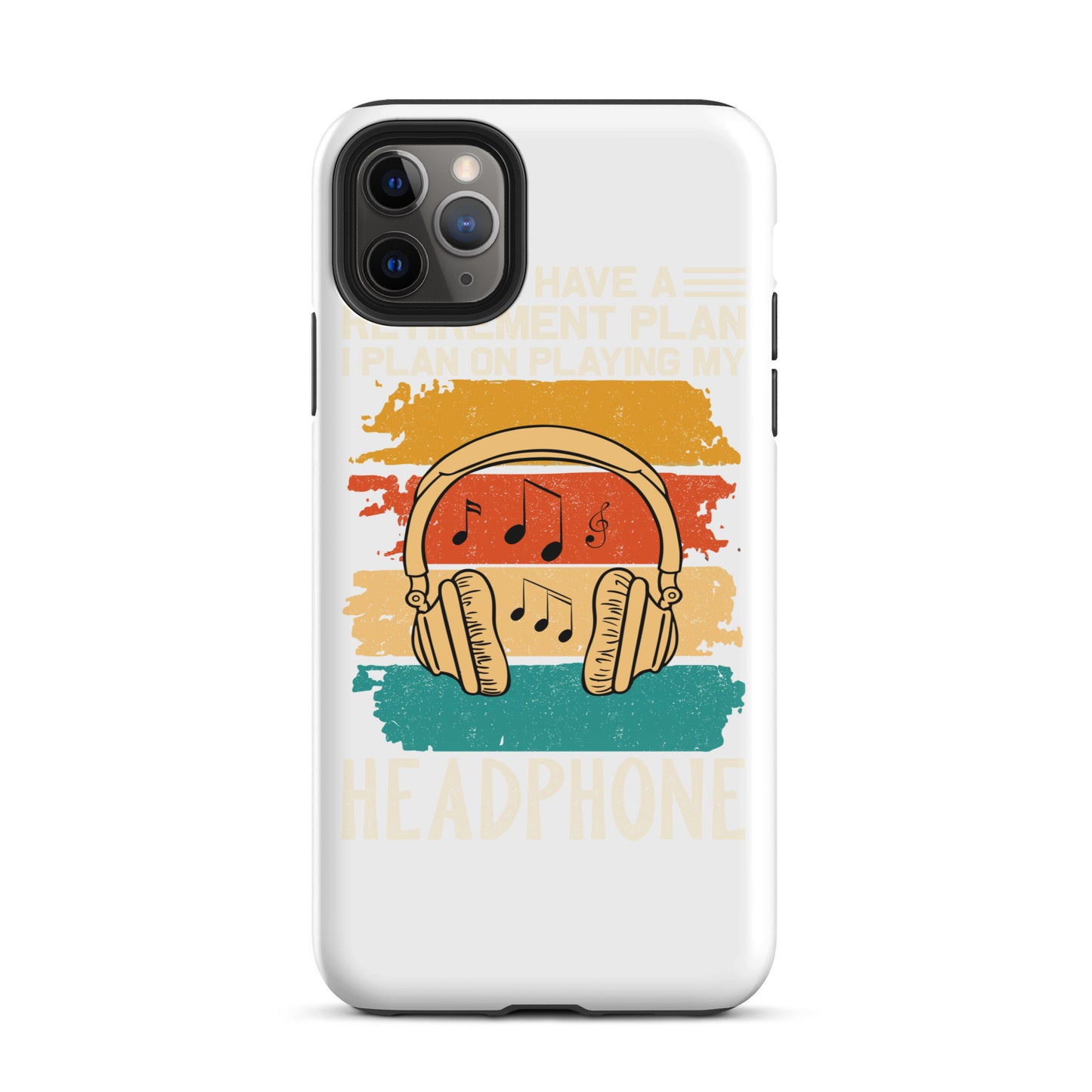 Playing My Headphone iPhone Case