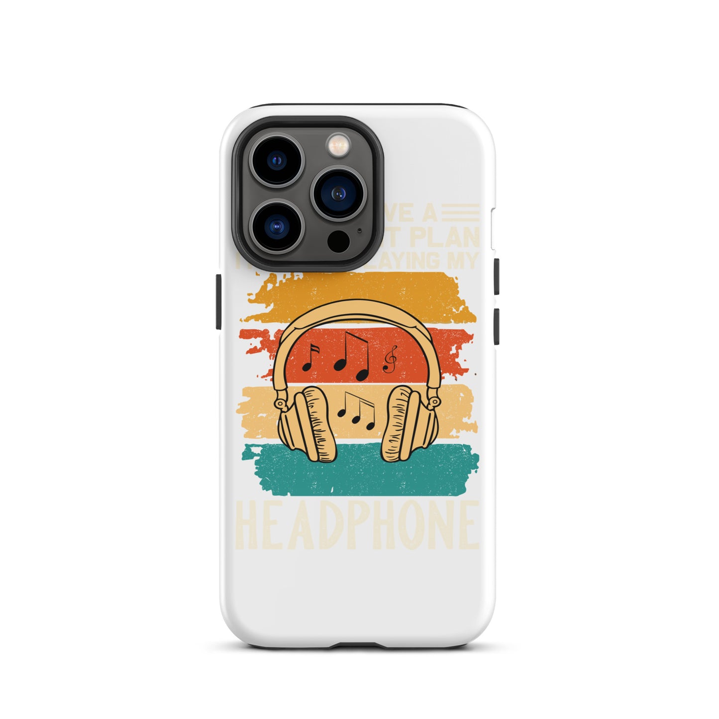 Playing My Headphone iPhone Case