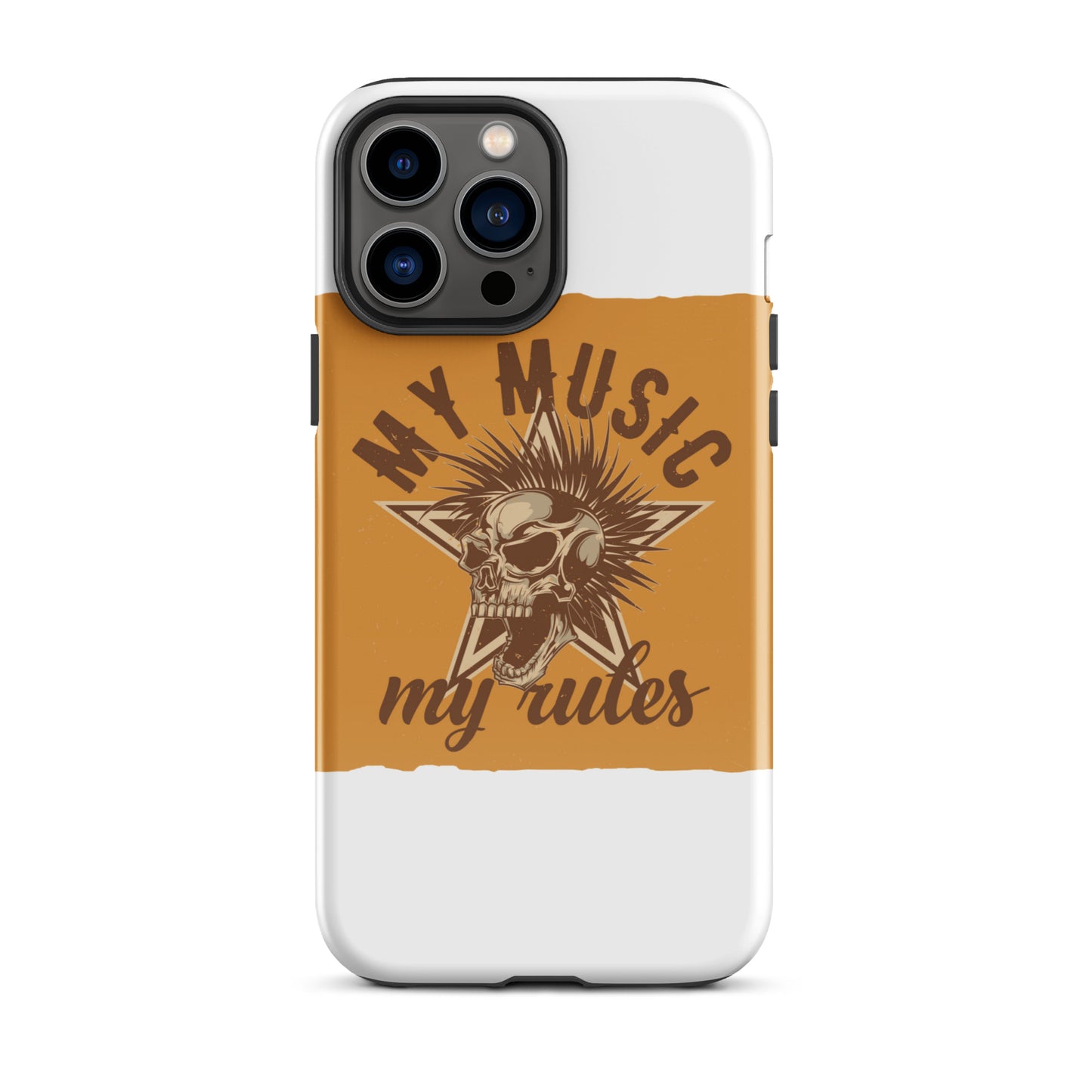 My Music My Rules iPhone Case