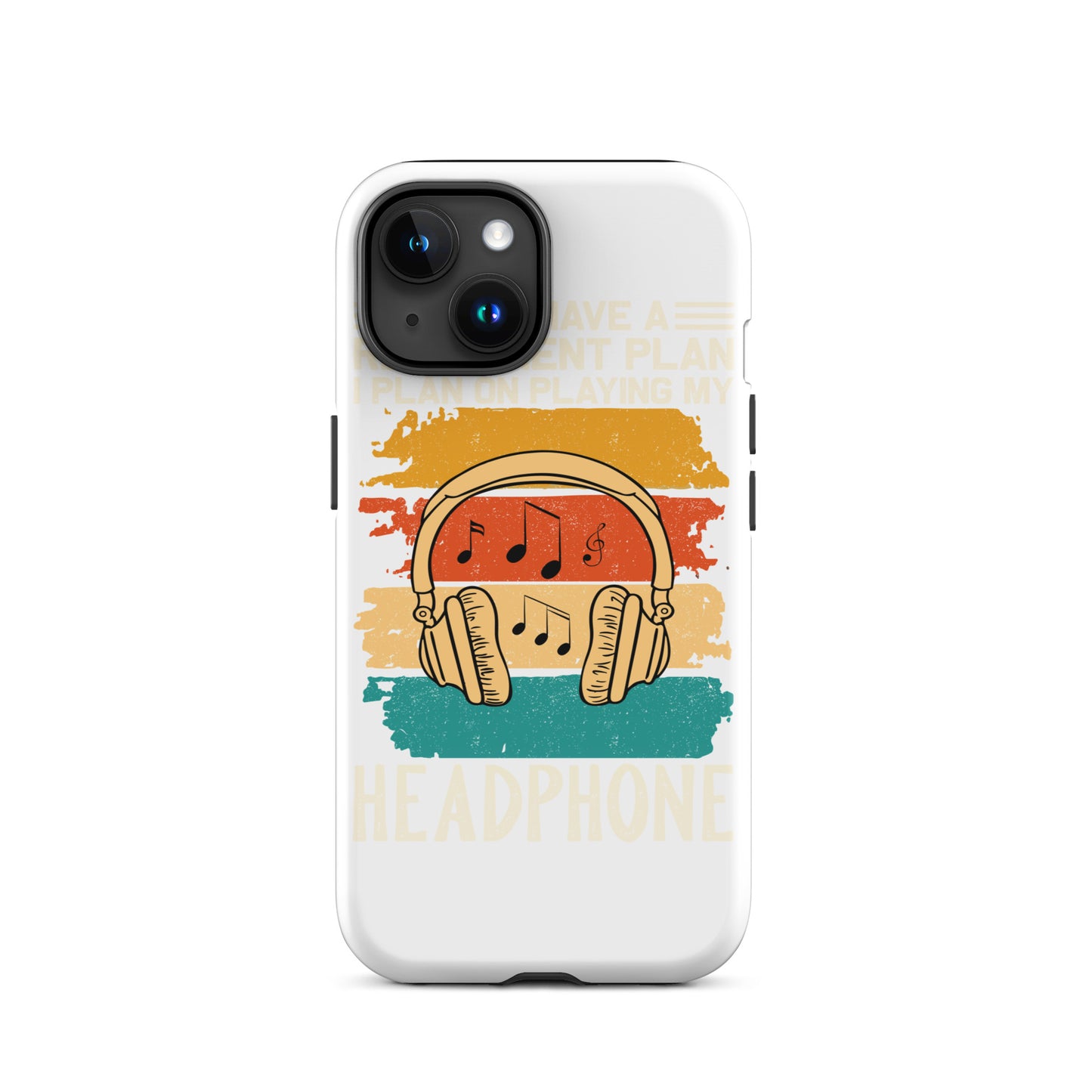 Playing My Headphone iPhone Case