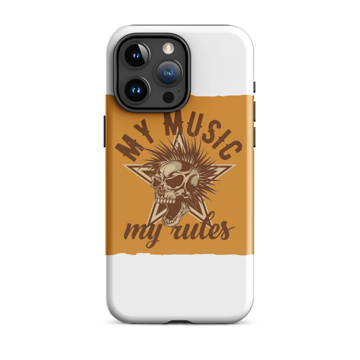 My Music My Rules iPhone Case