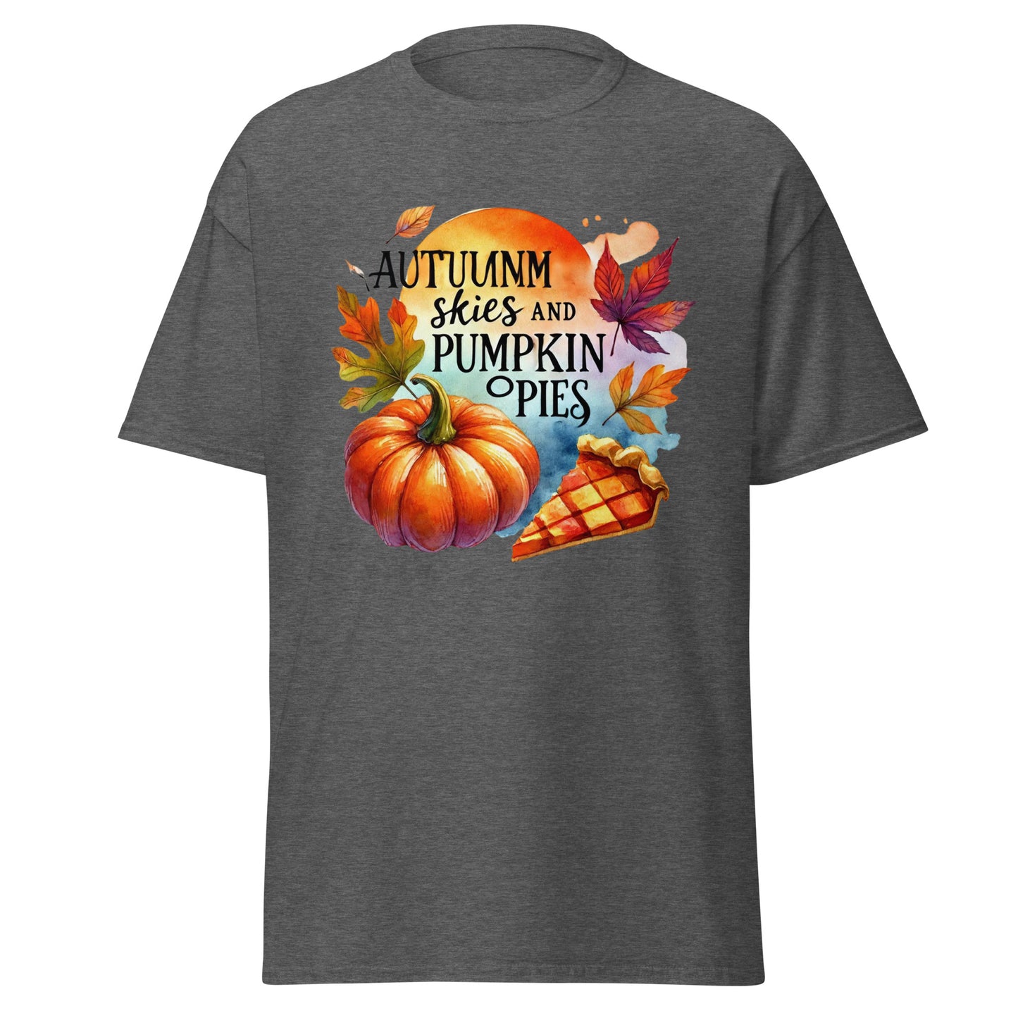 Autumn Skies and Pumpkin Pies T-shirt
