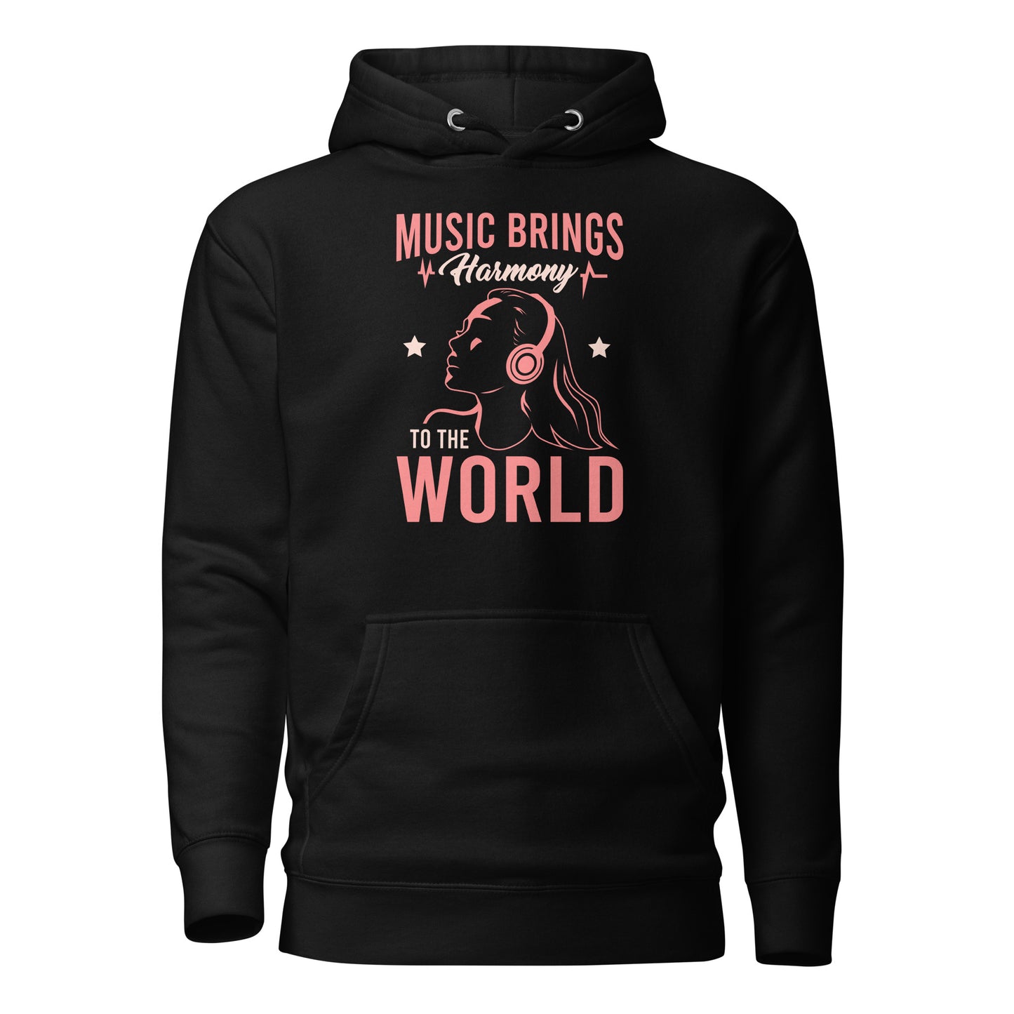 Music Brings Harmony to the World Hoodie