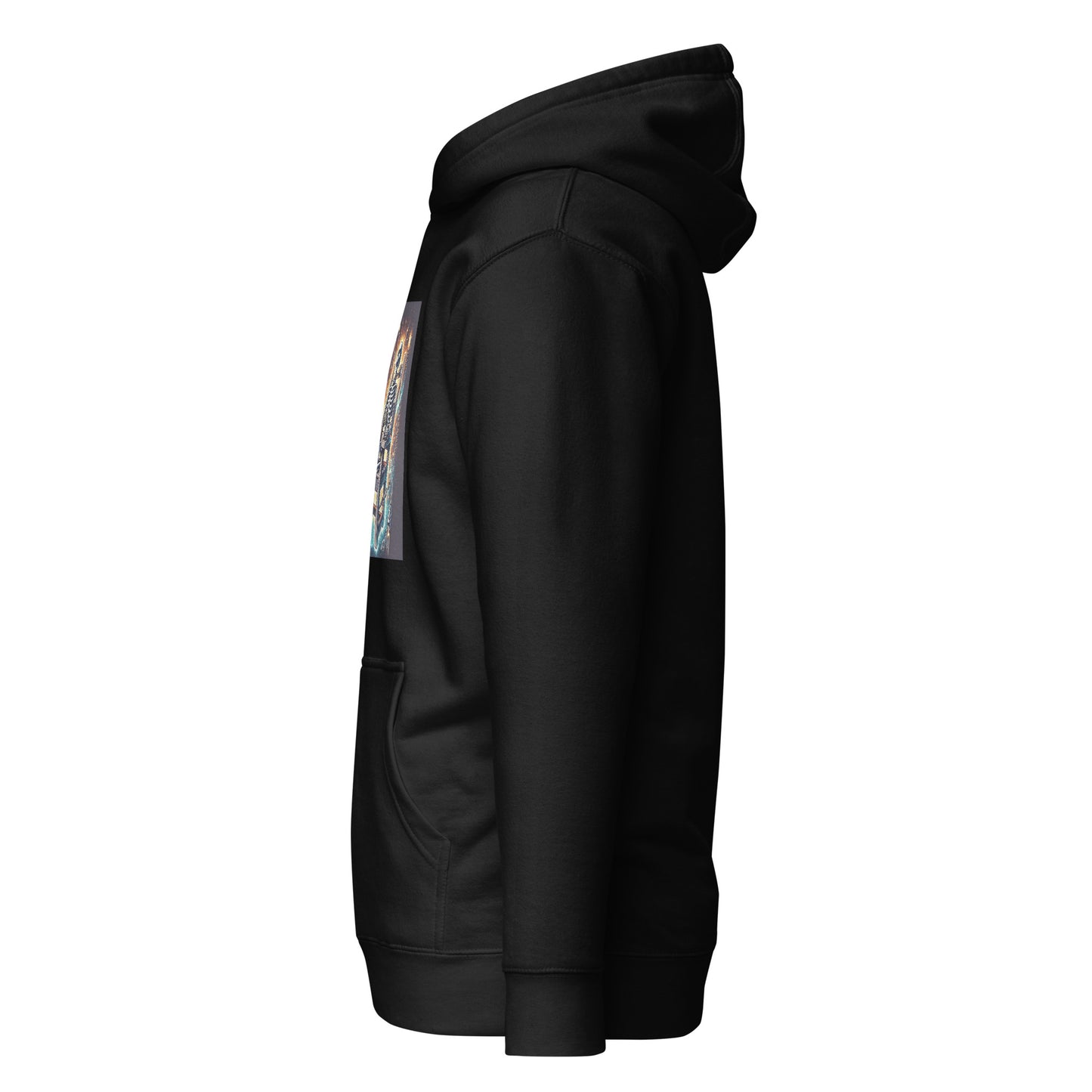 Halloween Skeleton Electric Chair Hoodie