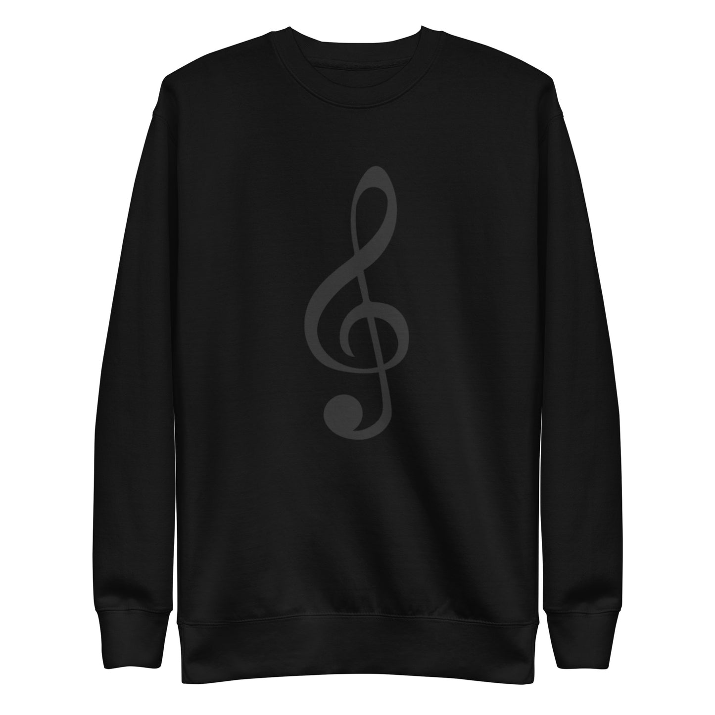 Treble Clef Musician Sweatshirt