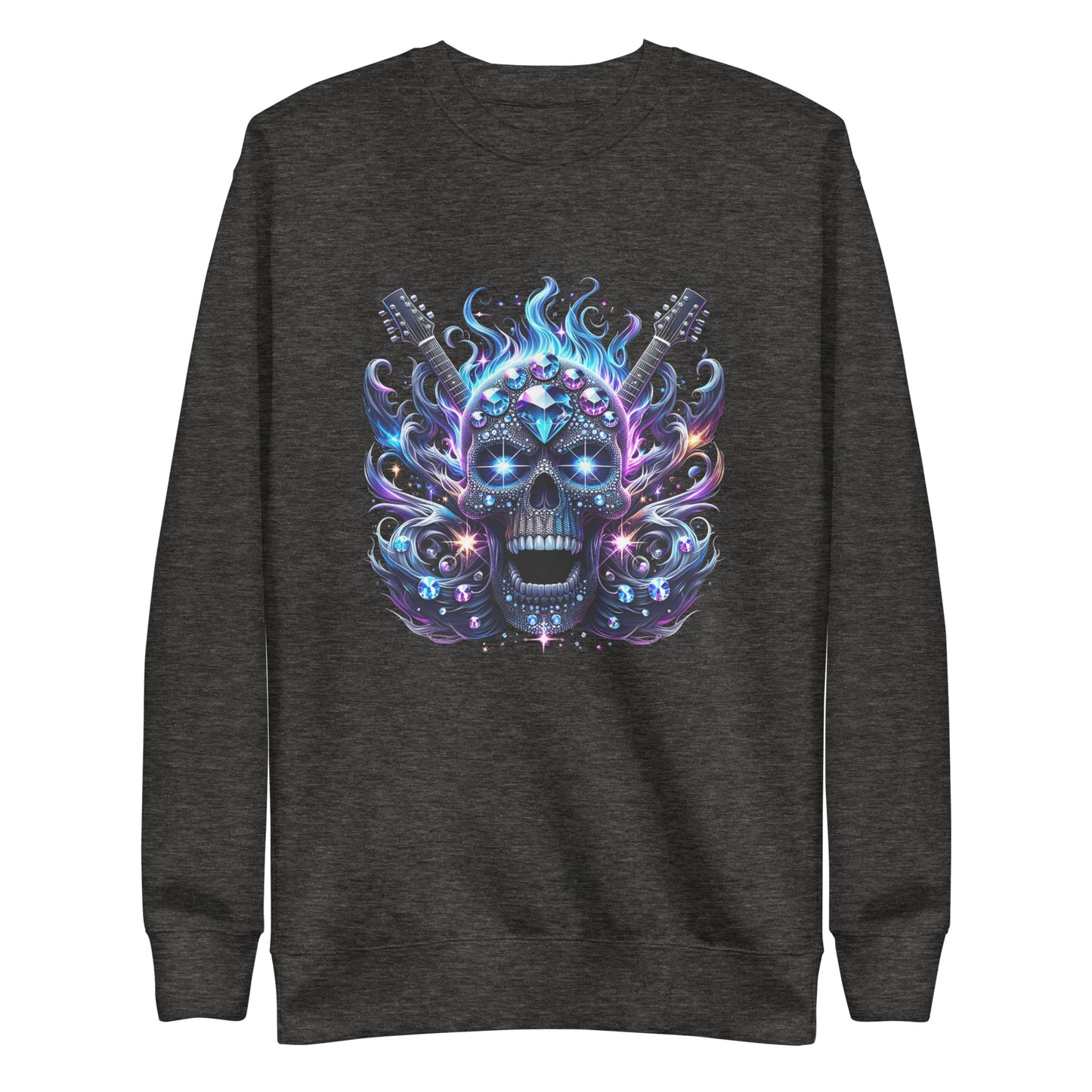 Diamond Skull Bling Sweatshirt
