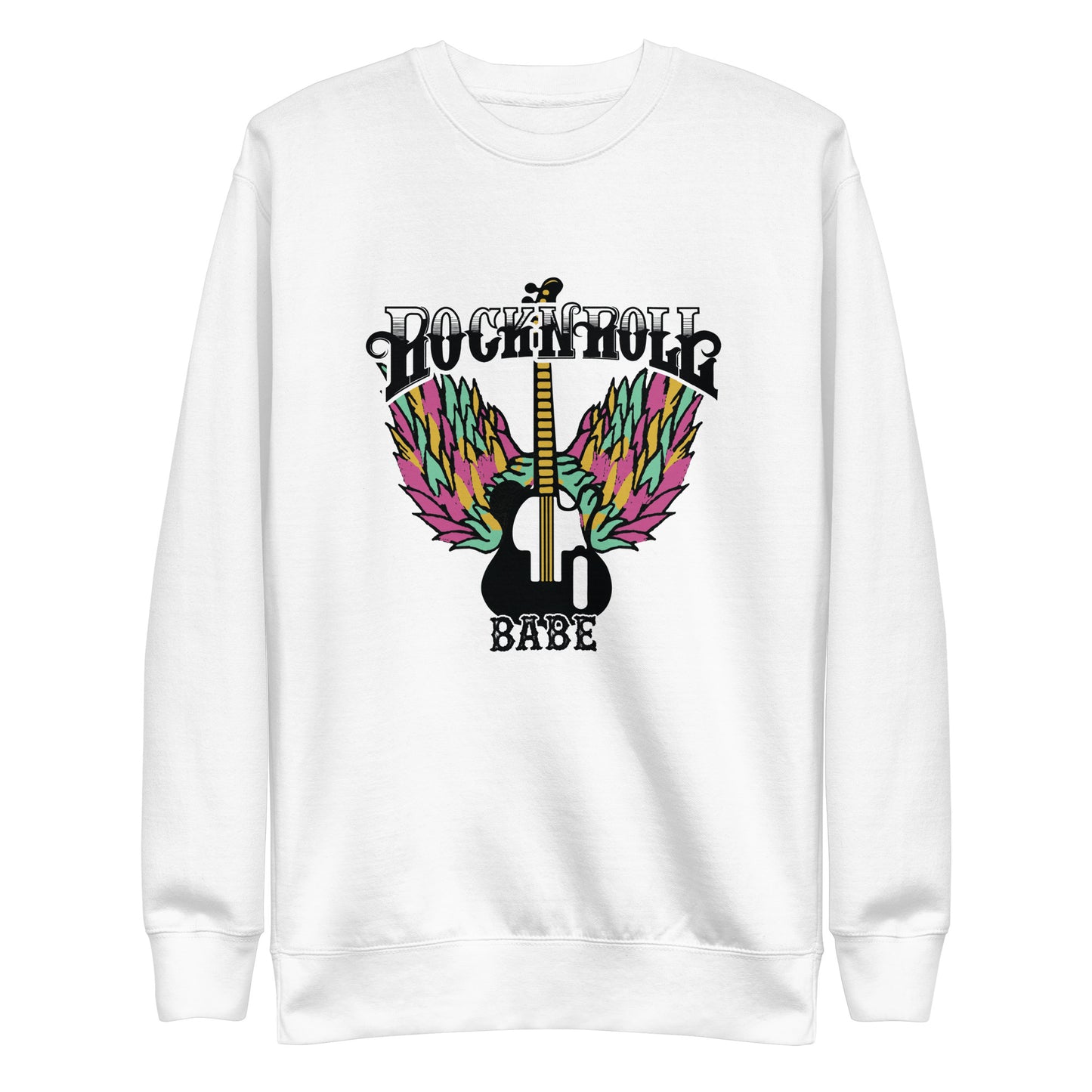 Rock and Roll Babe Wings Sweatshirt