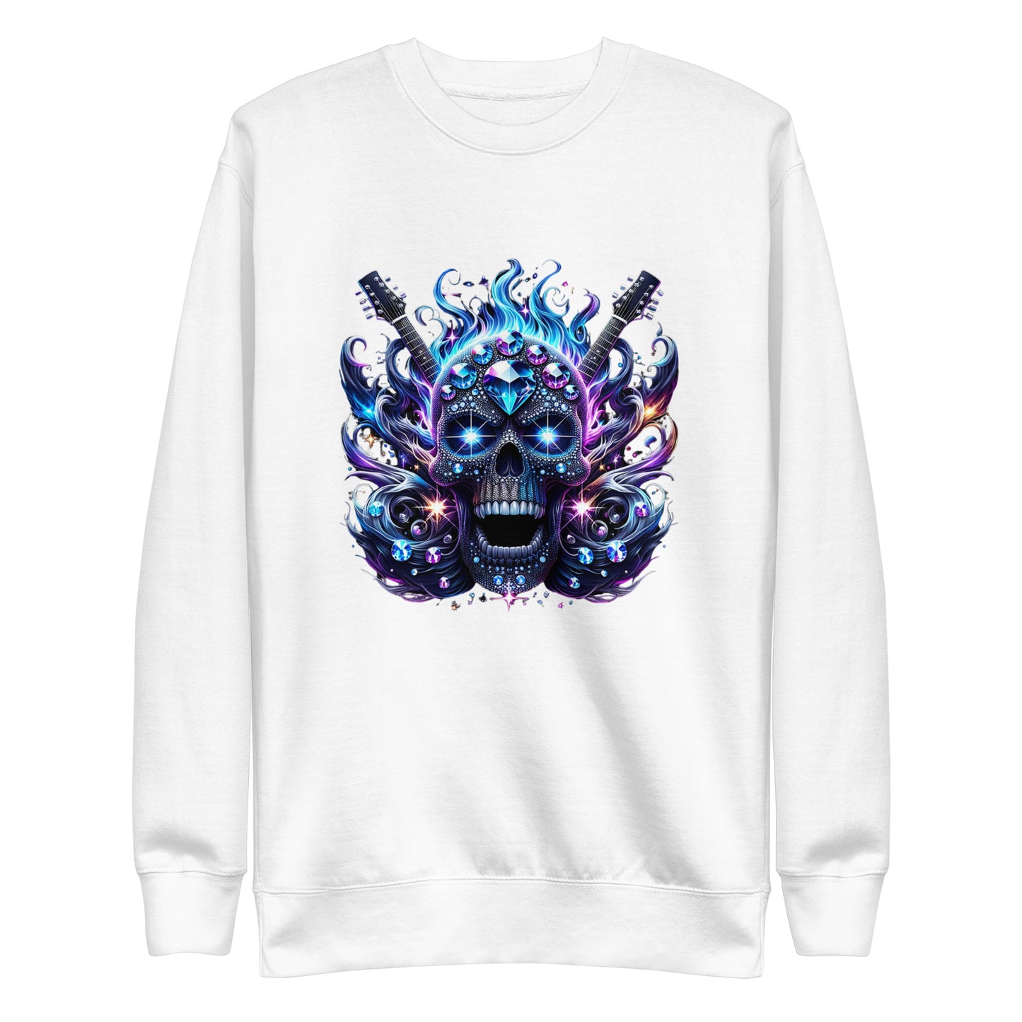 Diamond Skull Bling Sweatshirt