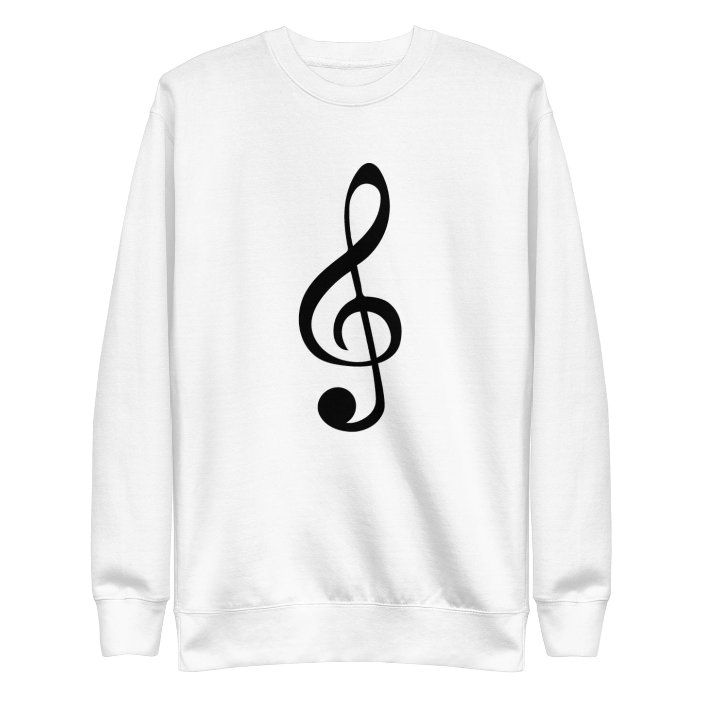 Treble Clef Musician Sweatshirt