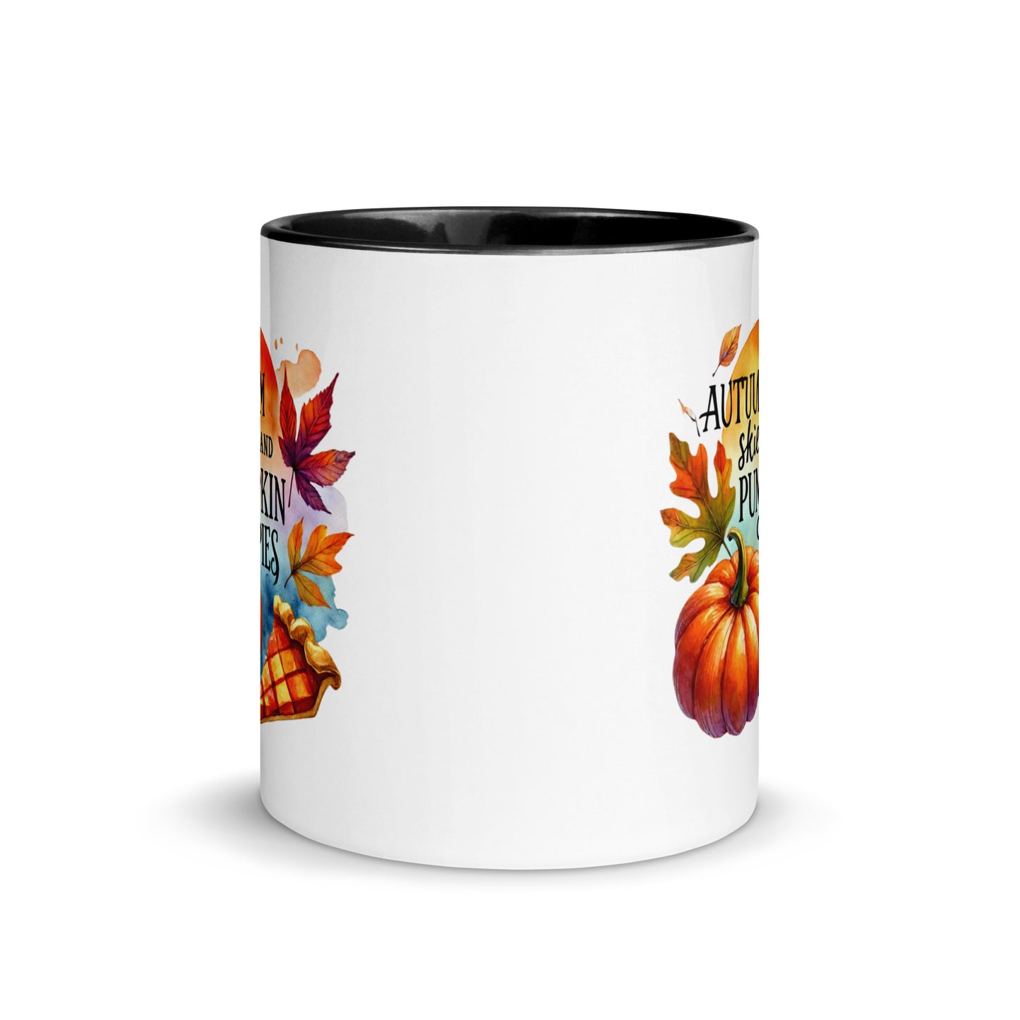 Autumn Skies and Pumpkin Pies Color Mug
