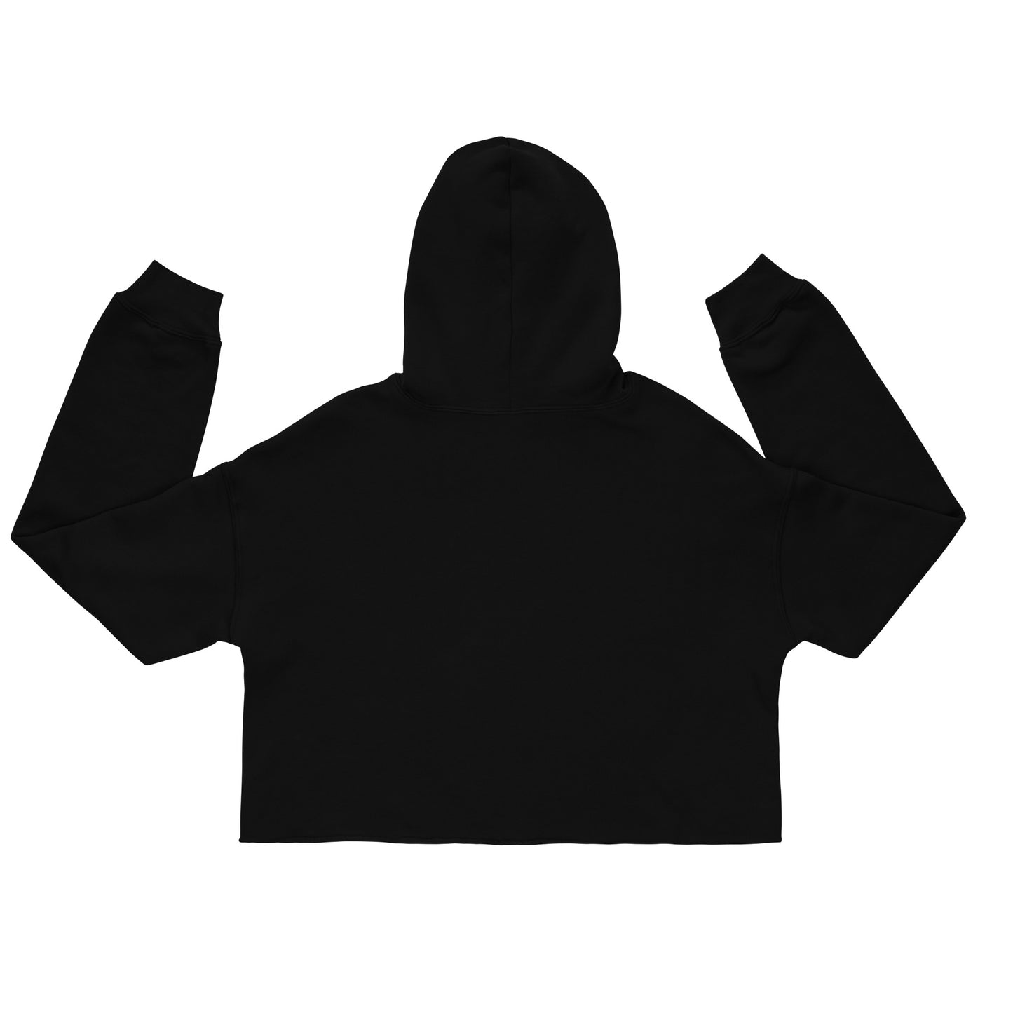 Playing My Headphone Crop Hoodie